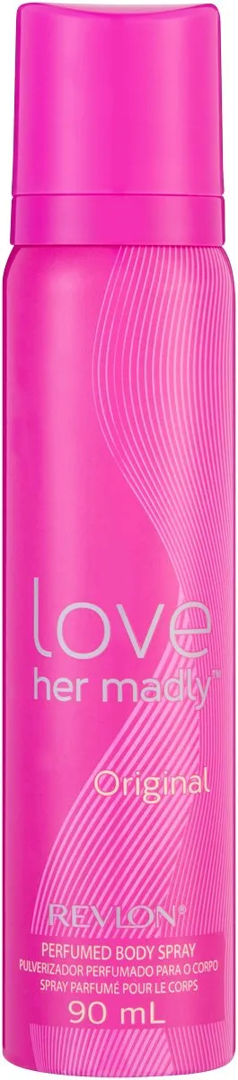 Revlon Love Her Madly Perfumed Body Spray, Original (90ml)