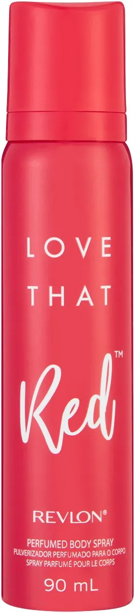 Revlon Love That Perfumed Body Spray, Red (90ml)