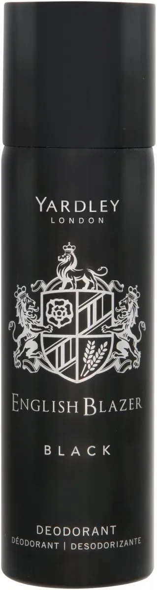 Yardley English Blazer Deodorant Spray, Black (125ml)