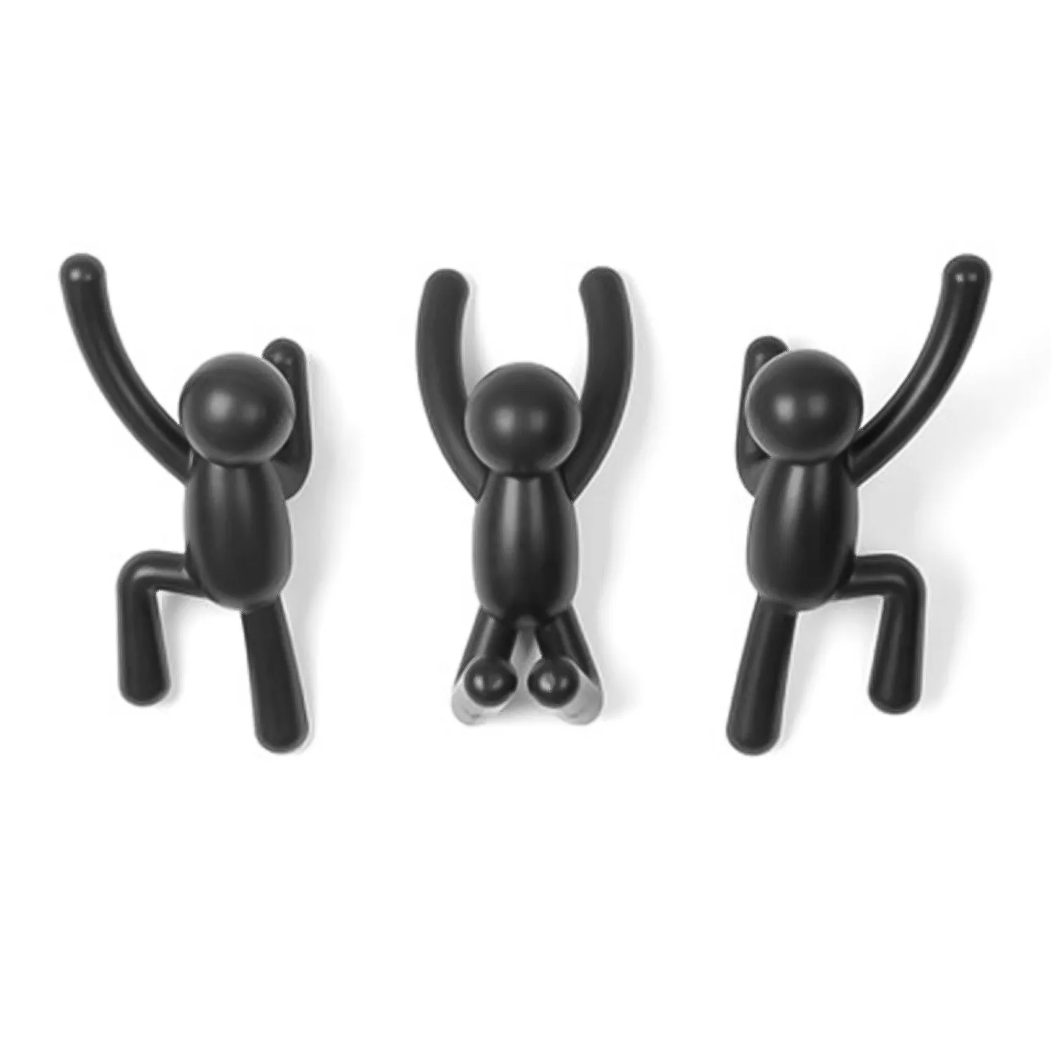 Umbra Buddy Moulded Wall Hooks, Set of 3