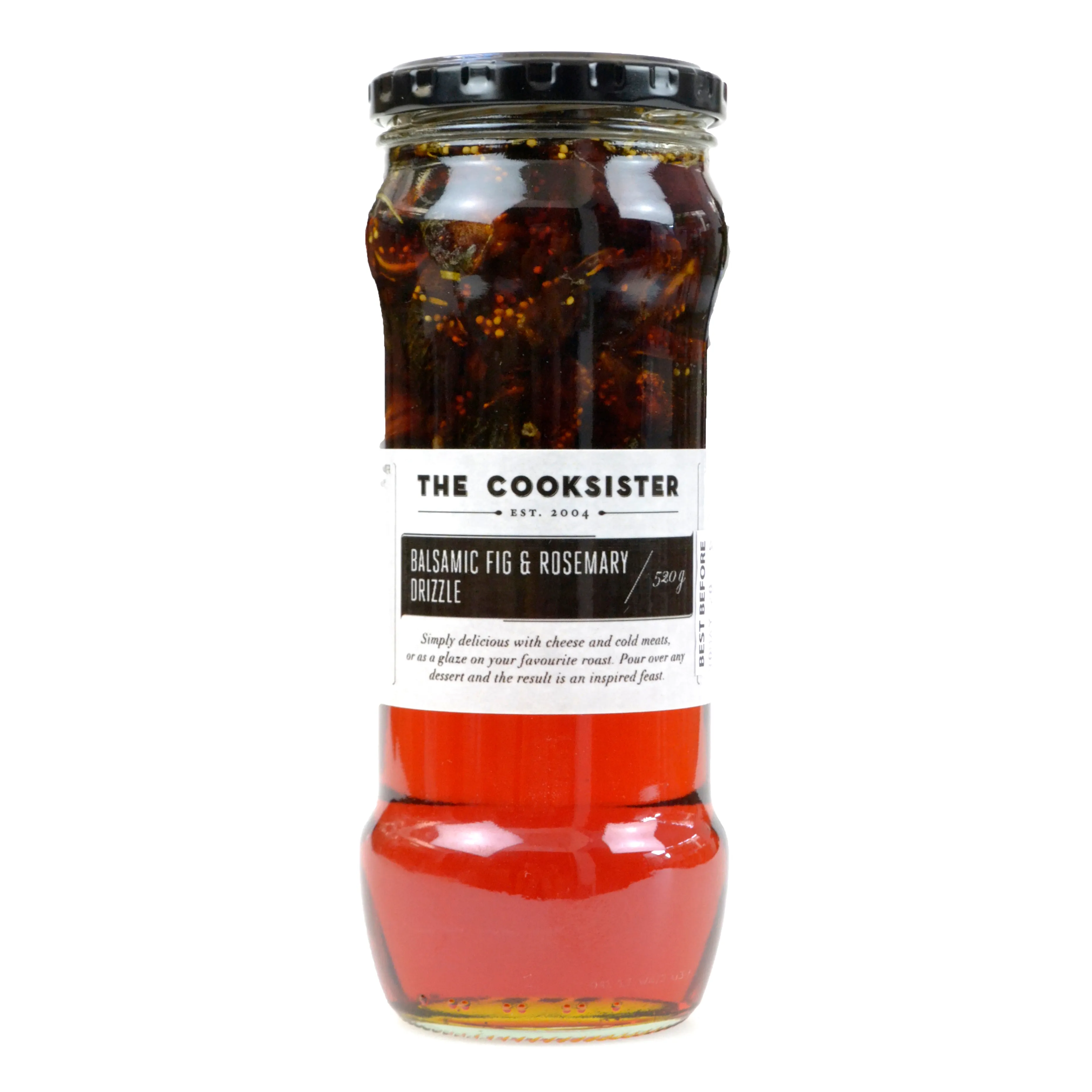 The Cooksister Balsamic Fig & Rosemary Drizzle, 520g