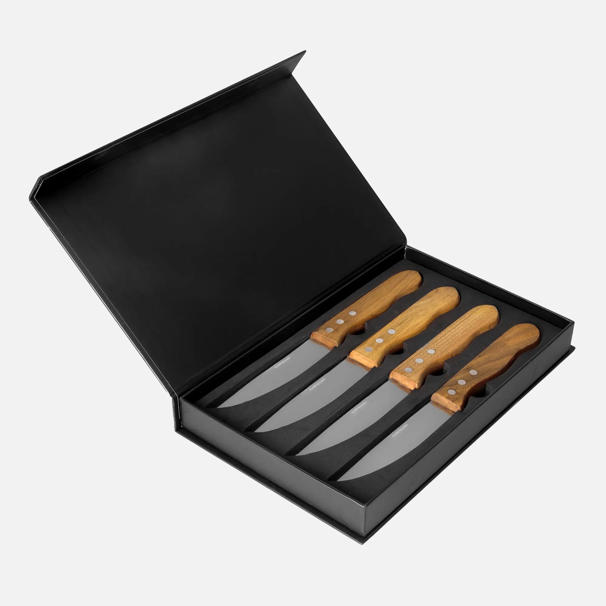 Yuppiechef Acacia Steak Knives, 4-Piece