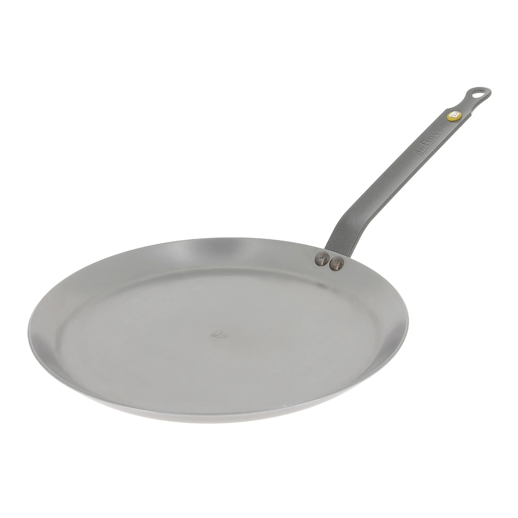 De Buyer Mineral B Carbon Steel Crepe Pan, 24cm