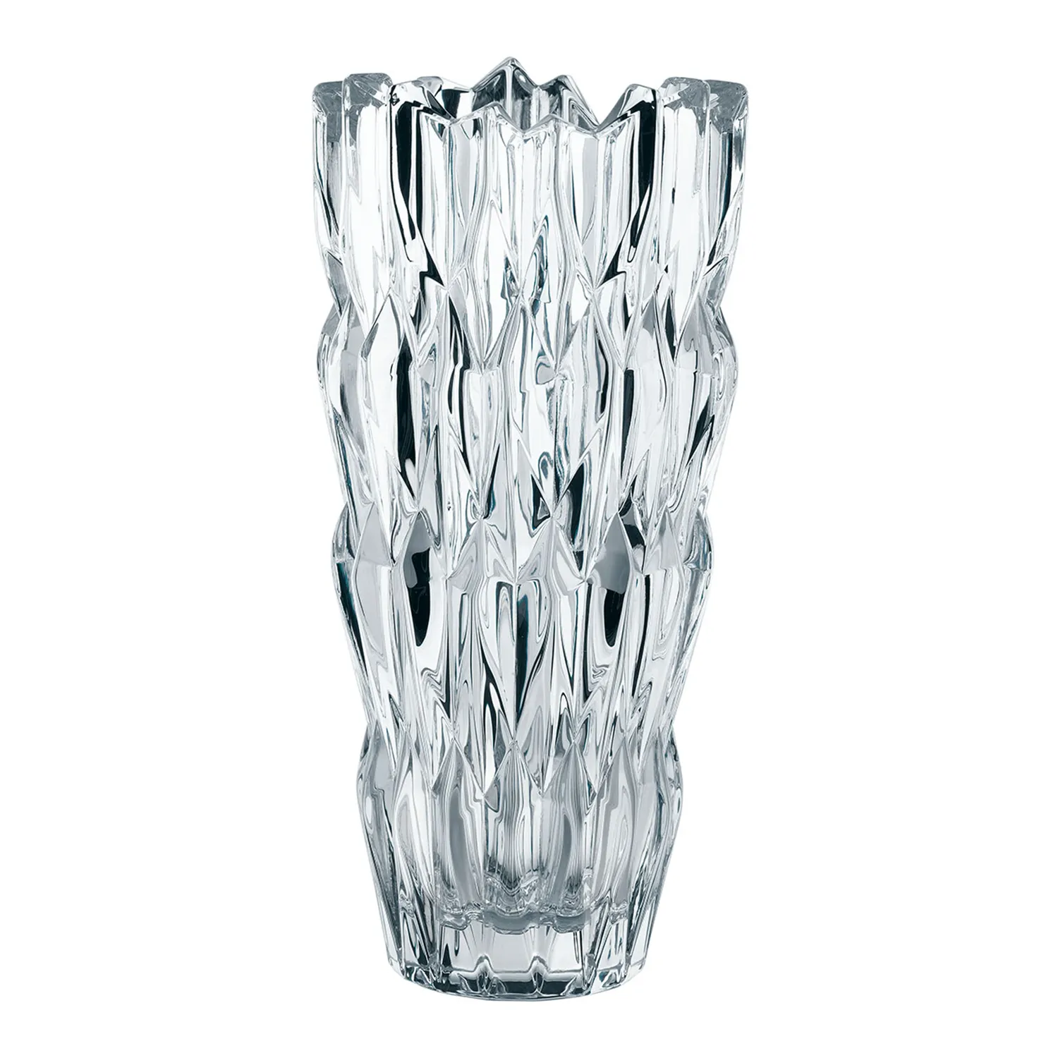 Nachtmann Lead-Free Crystal Quartz Glass Vase