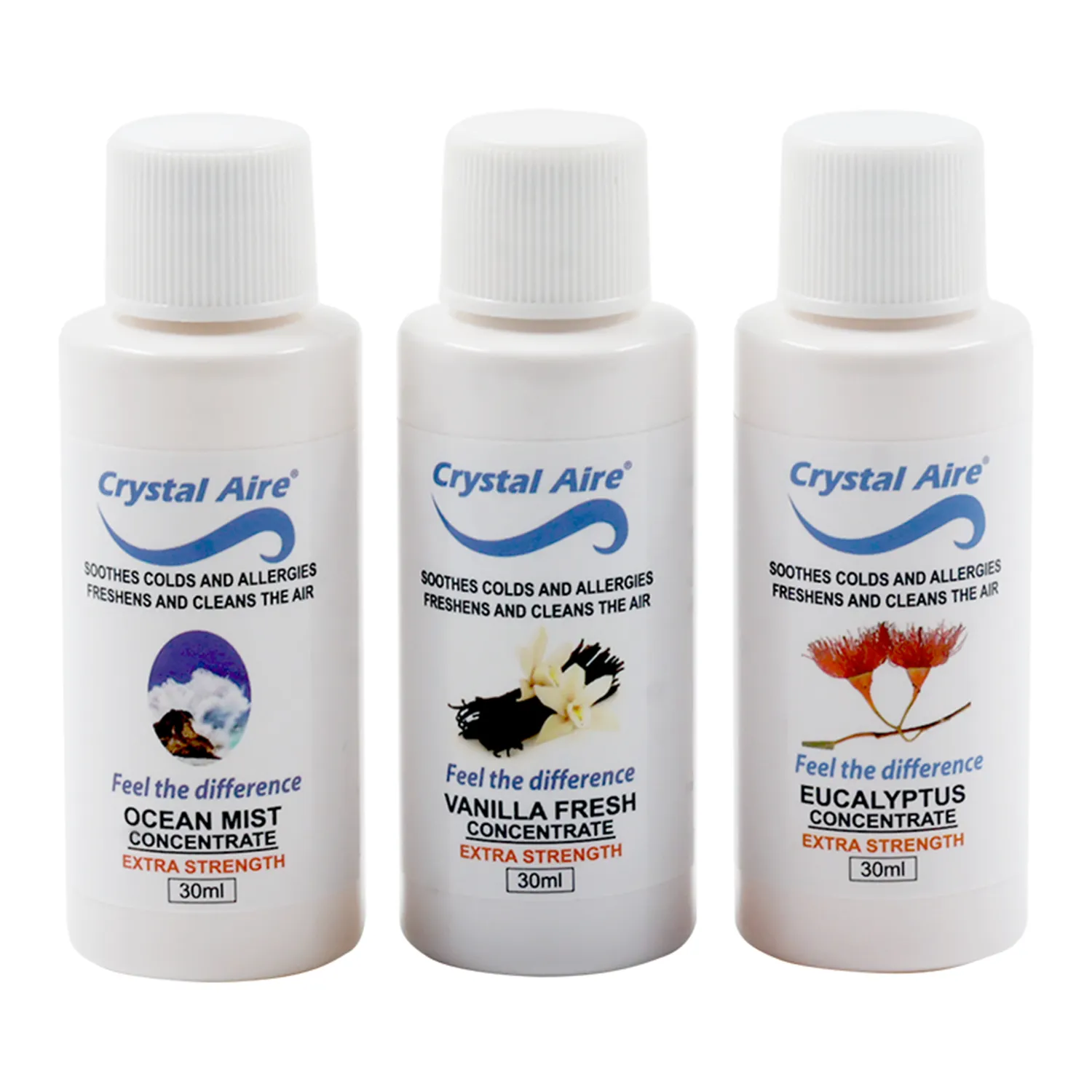 Crystal Aire Air Purifier Concentrates, Pack of 3