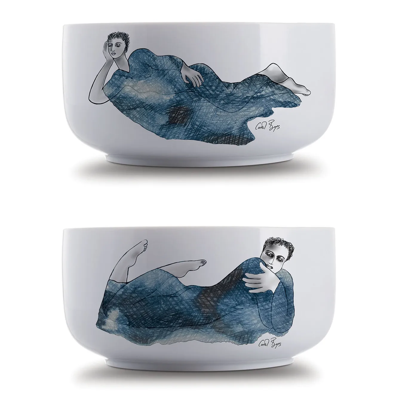 Carrol Boyes Indigo Girls Small Bowls, Set of 2