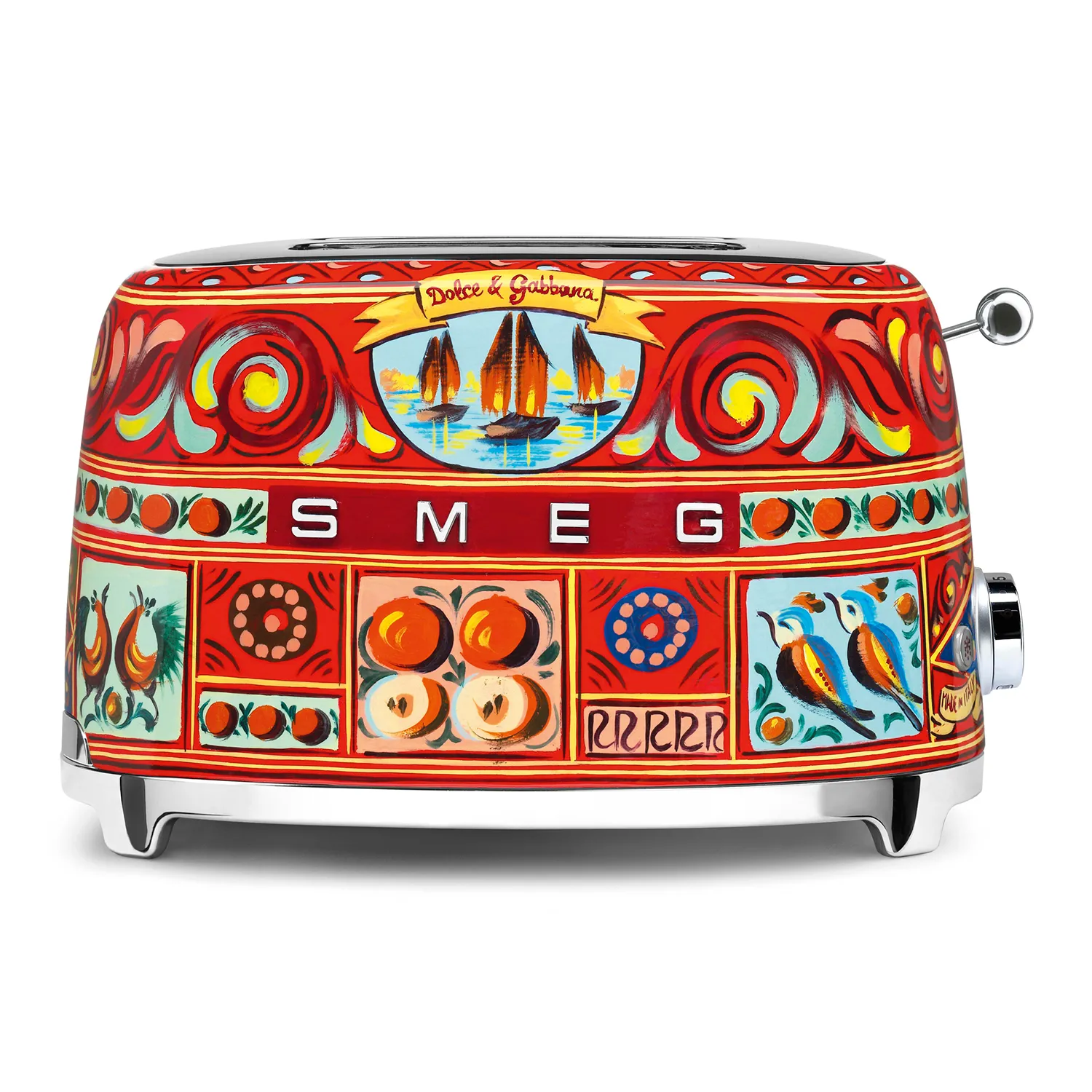 Smeg Sicily Dolce & Gabbana 2-Slice Toaster, 950W