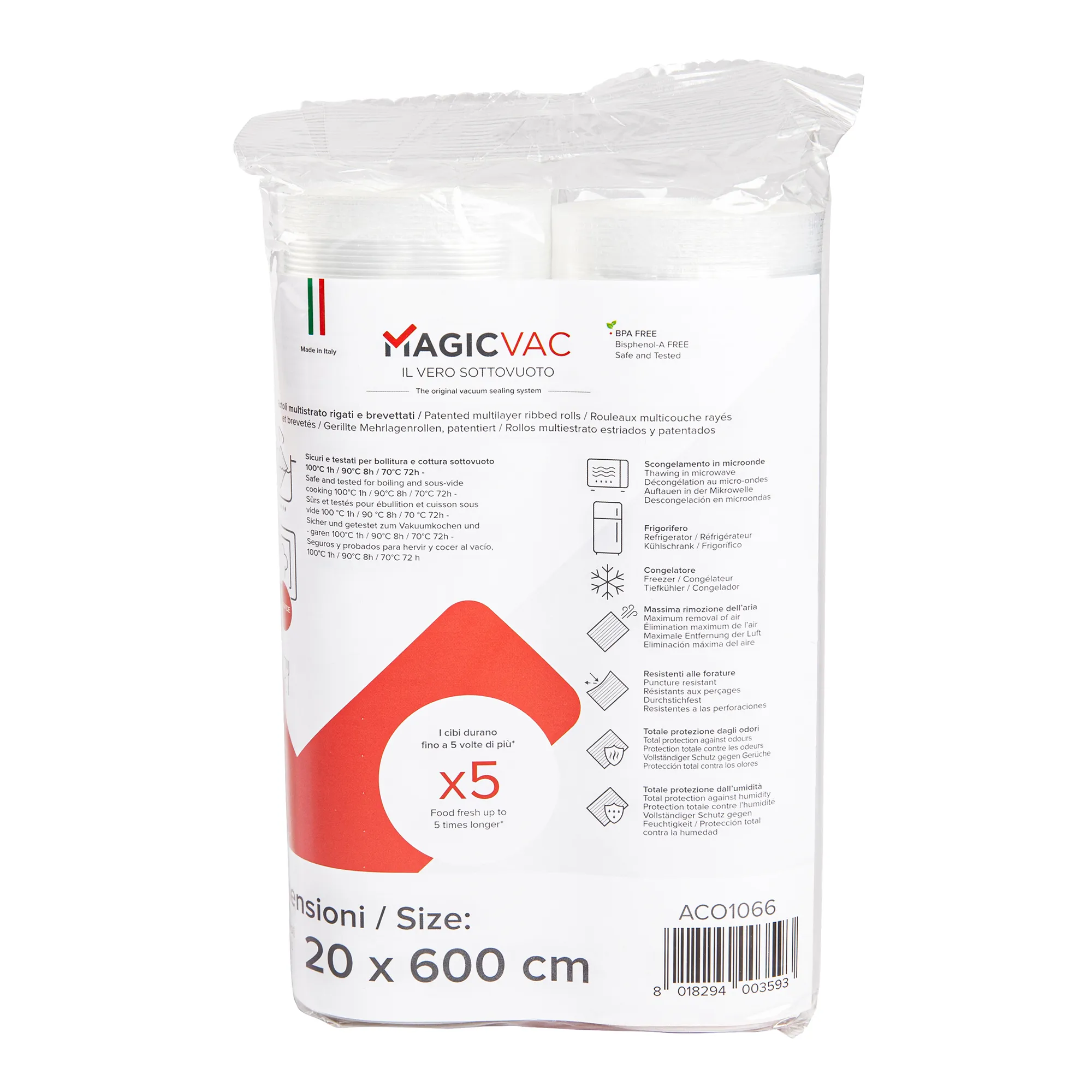 MagicVac Vacuum Sealer Rolls