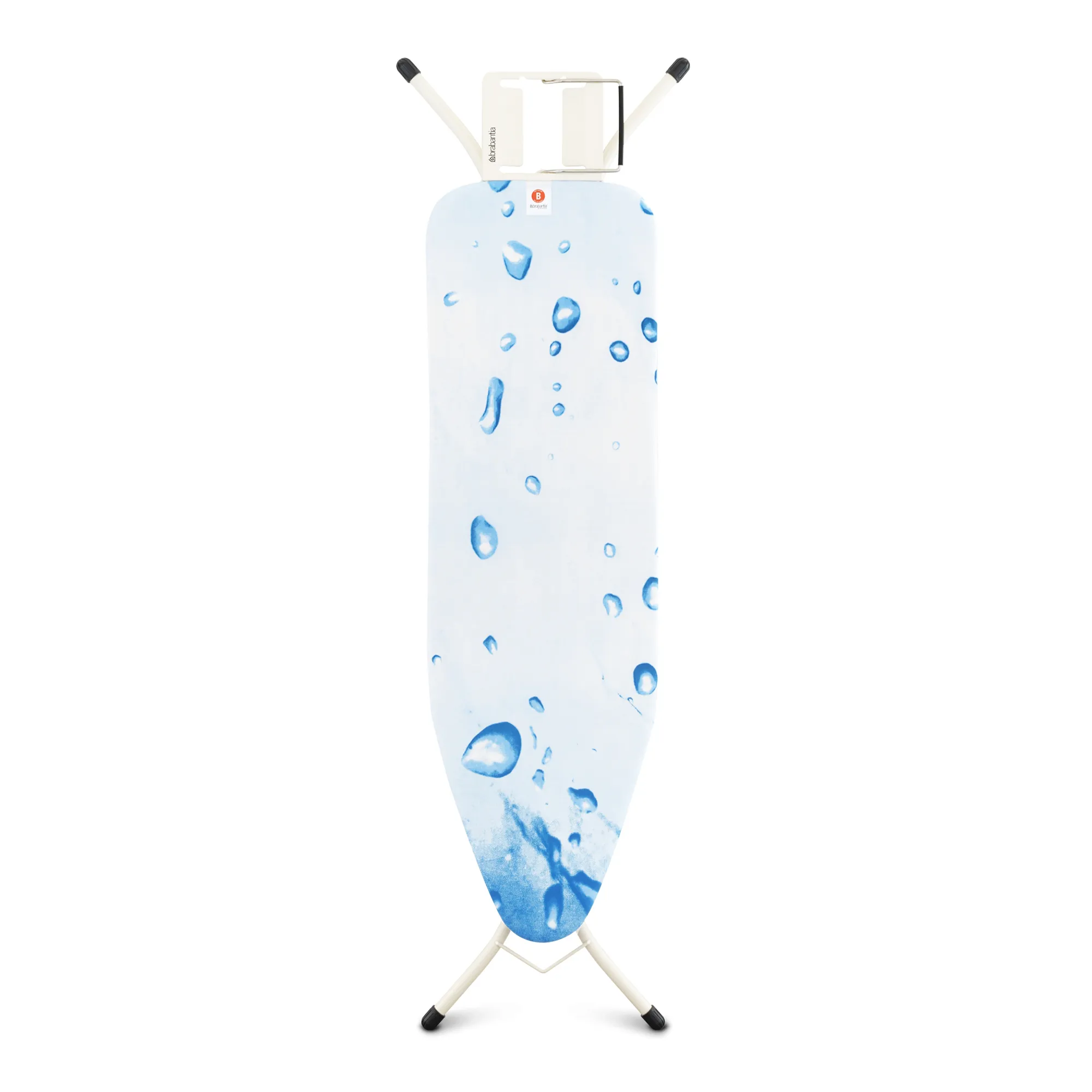 Brabantia Ironing Board With Steam Iron Rest, 124cm x 38cm