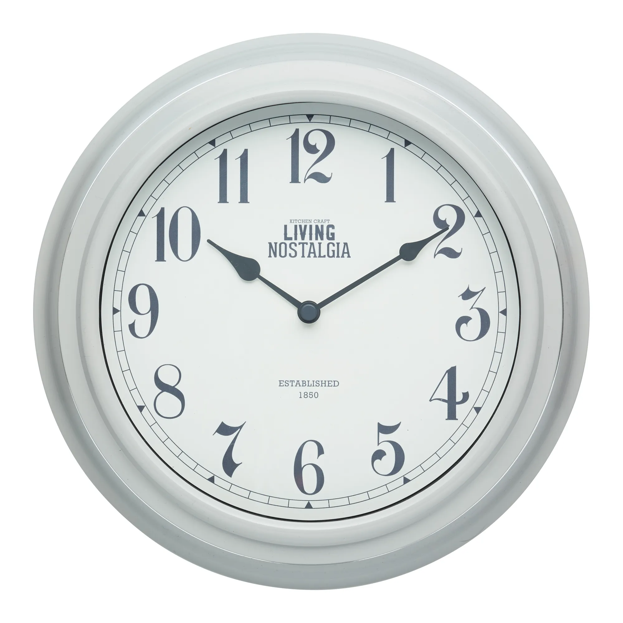 KitchenCraft Living Nostalgia Clock, 25cm