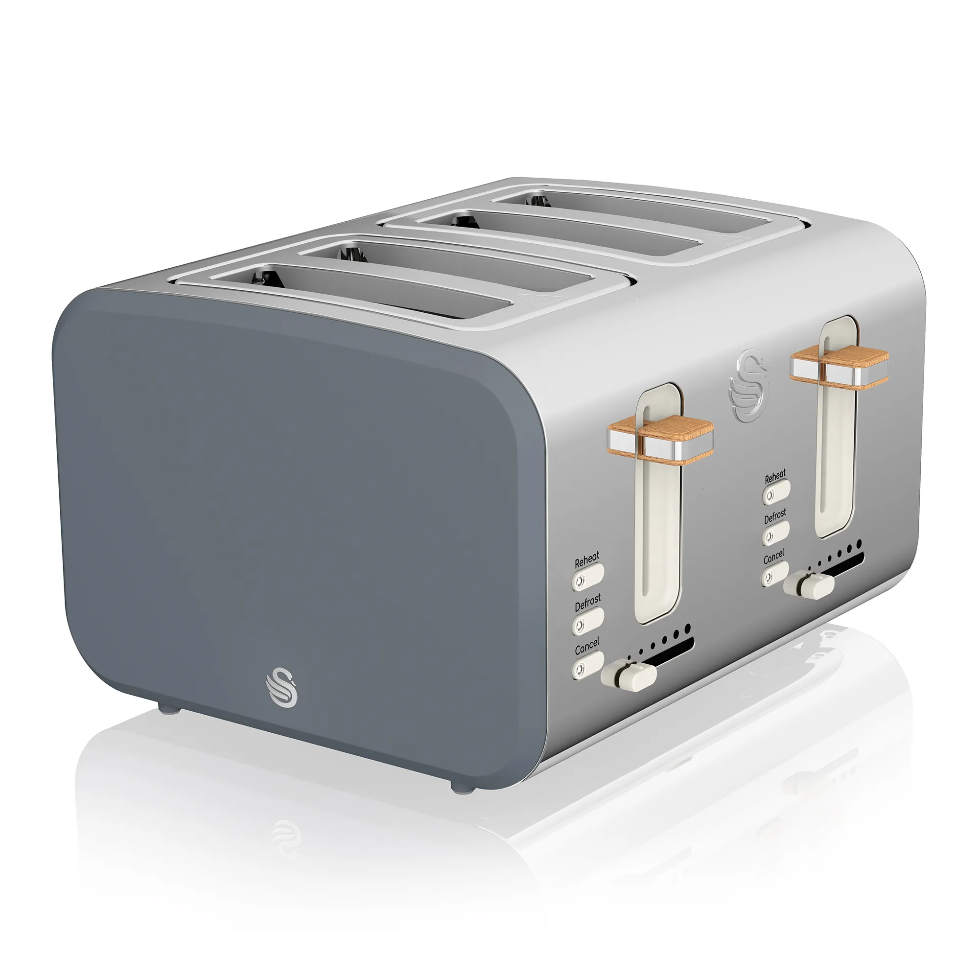 Swan Nordic 4-Slice Toaster, 1500W