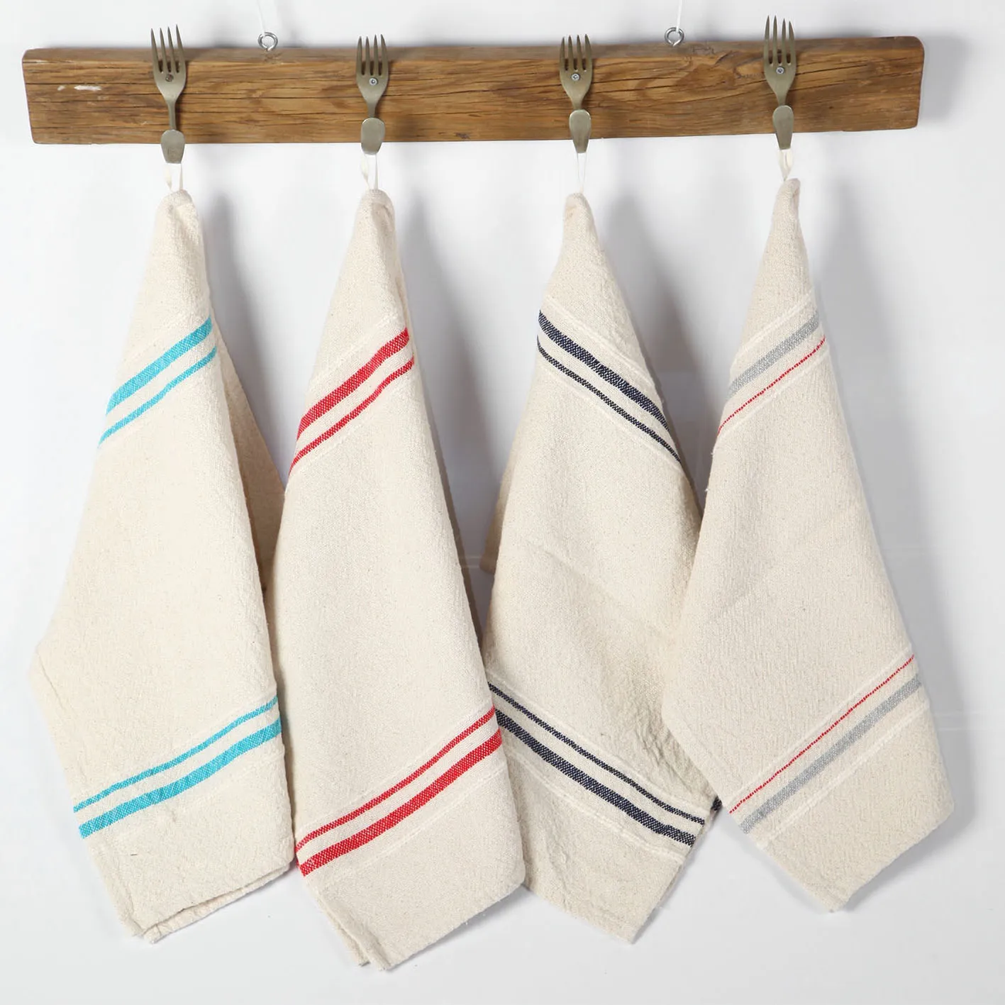 Barrydale Hand Weavers Small Country Variegated Striped Towel