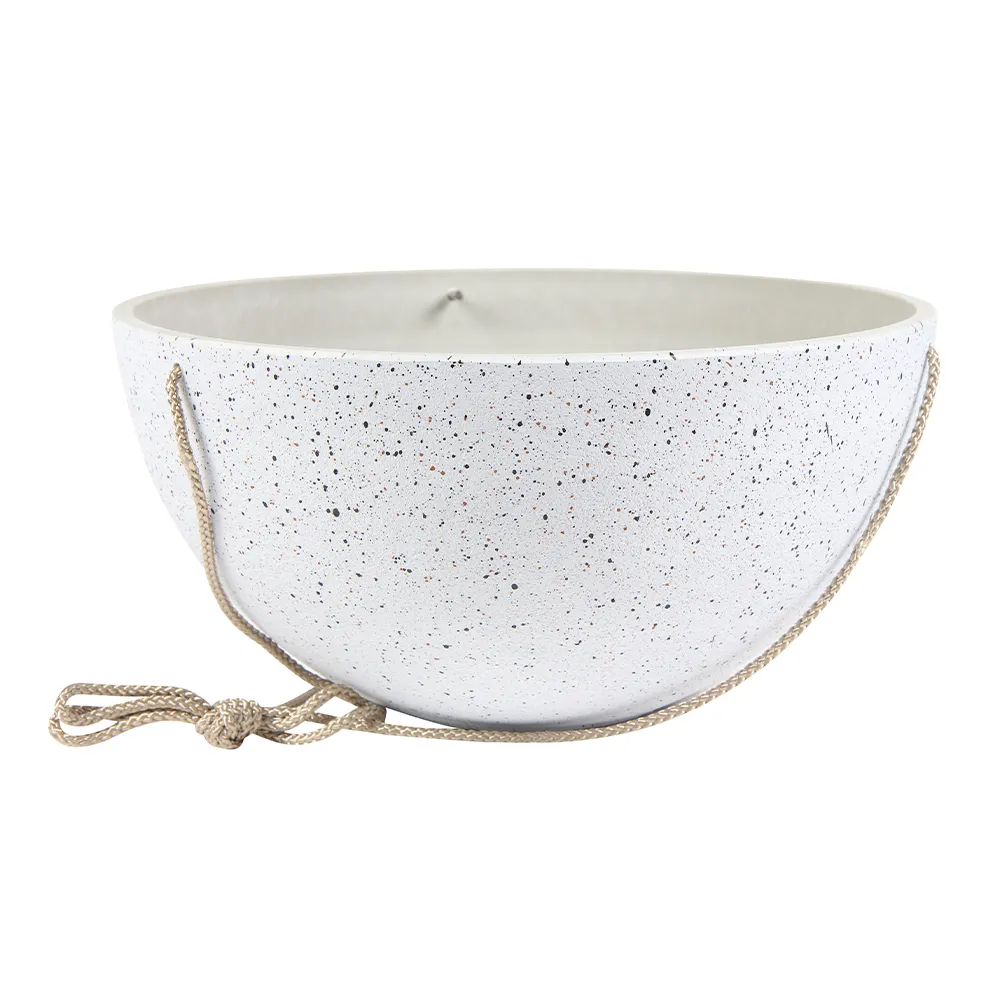Tersteege Ceramix Nova Terrazzo Hanging Pot, 25cm