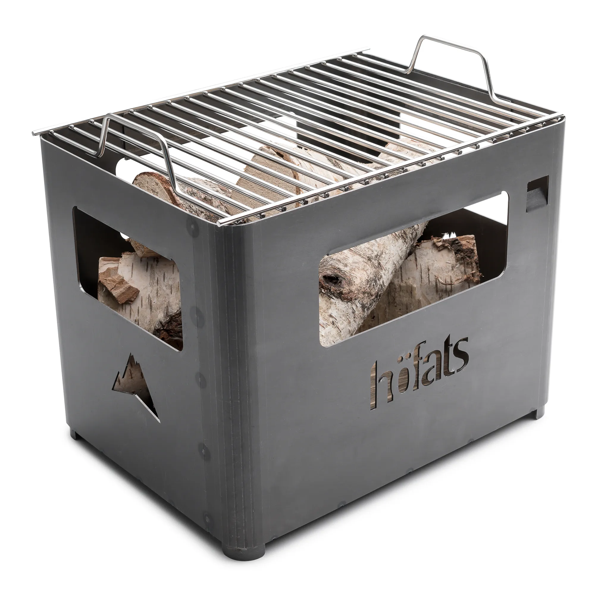 Hoefats Beer Box Fire Basket Braai & Fire Pit