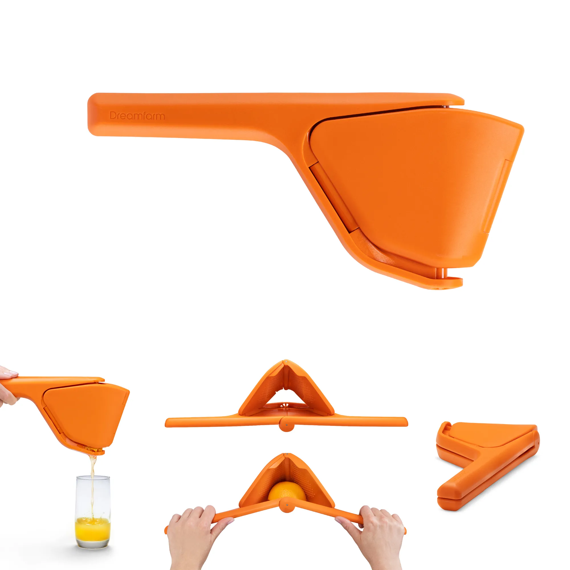Dreamfarm Orange Fluicer Juicer