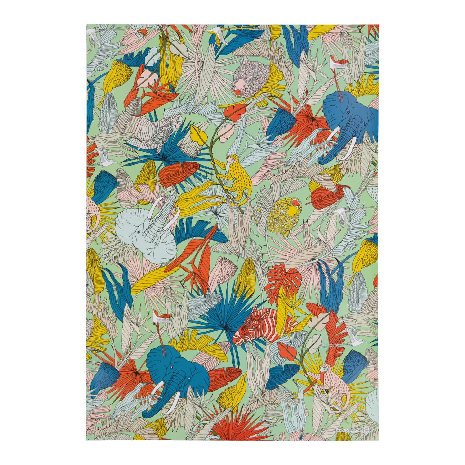 aLove Supreme Wild at Heart Wrapping Paper