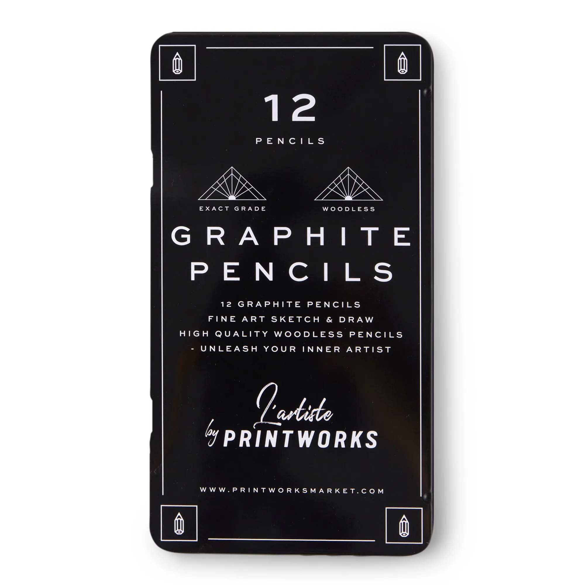 Printworks Graphite Pencils, Set of 12