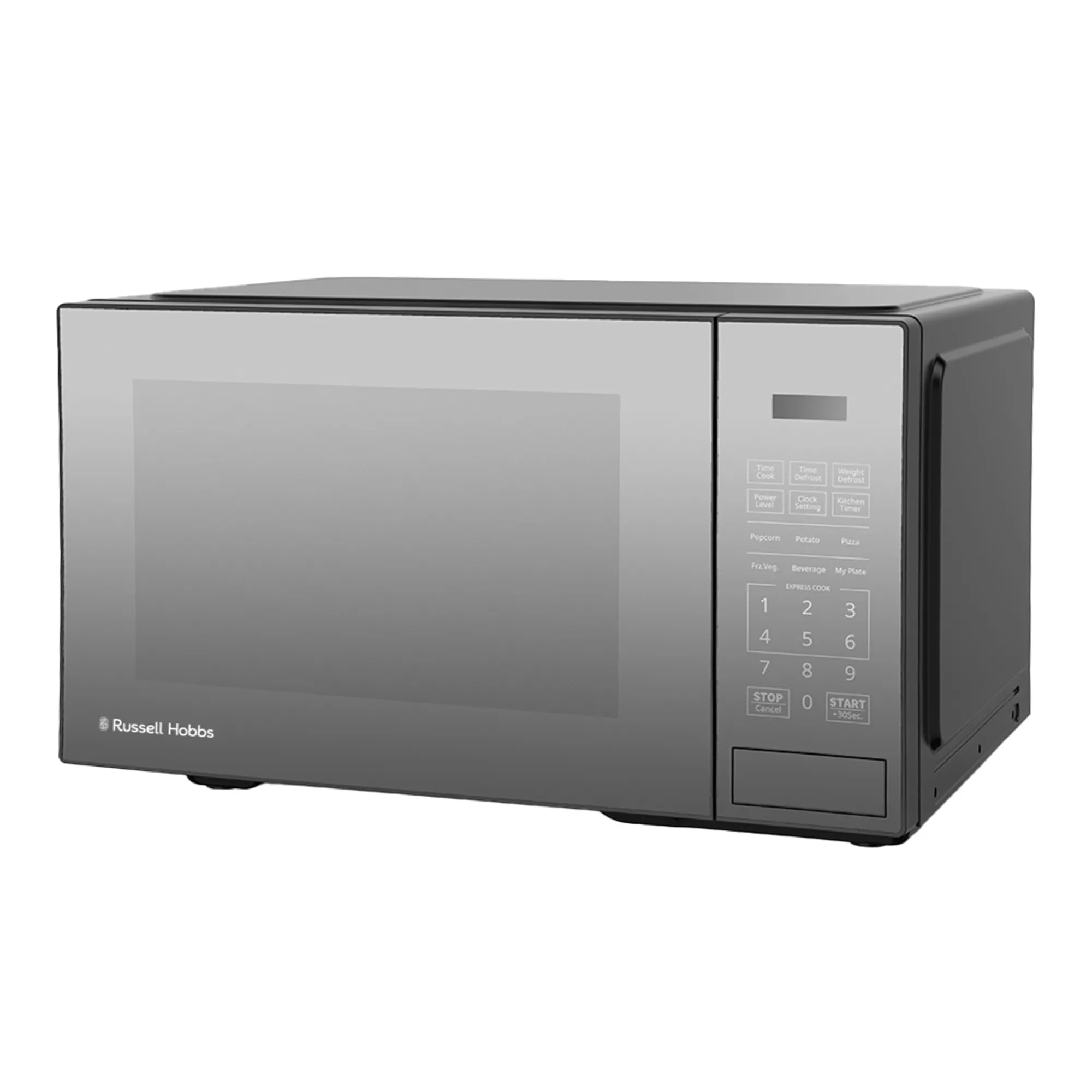 Russell Hobbs Electronic Black Mirror Microwave, 30L