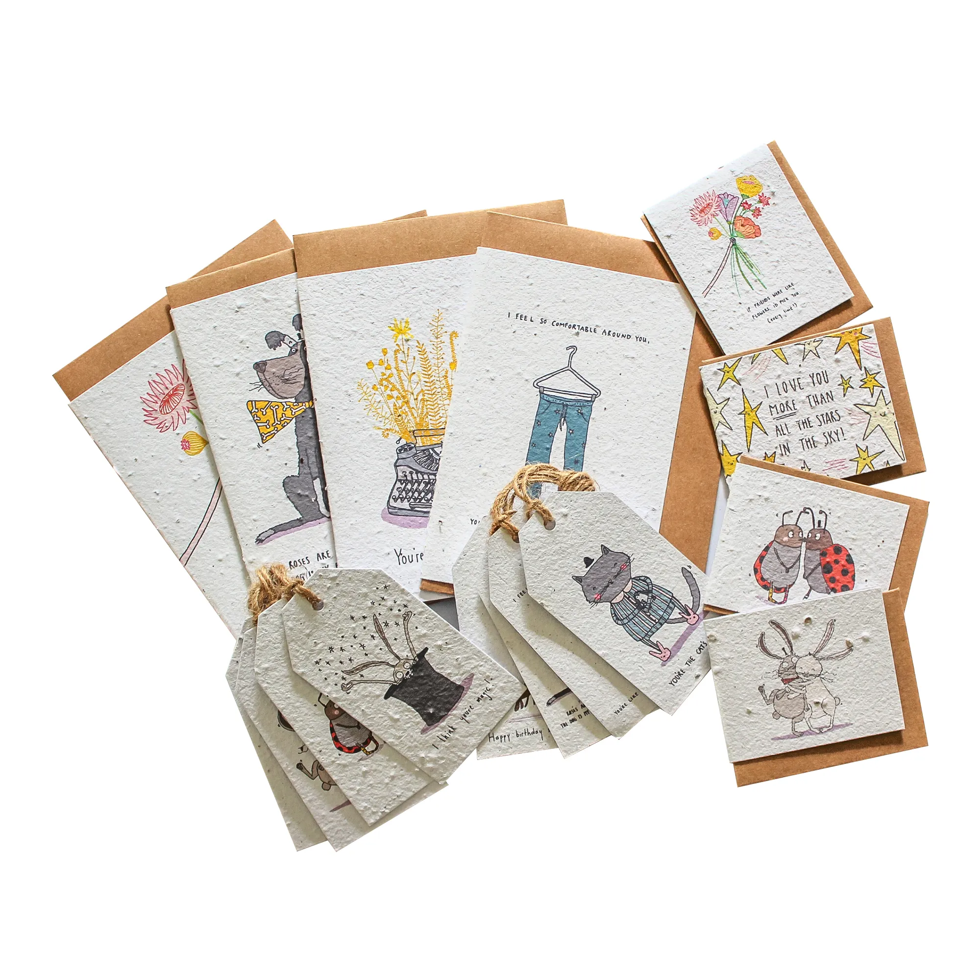 Growing Paper Paper Tales Greeting Cards Set