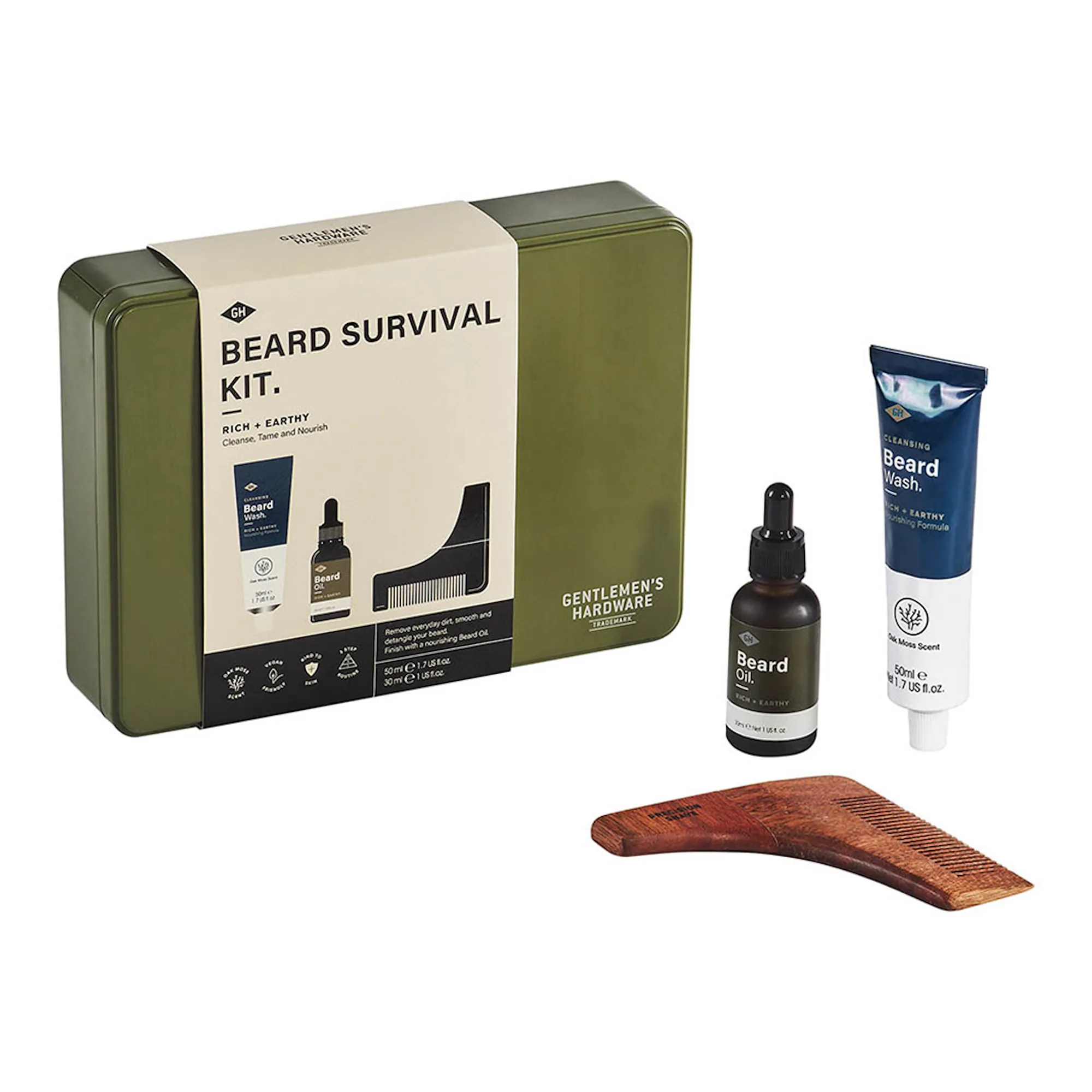 Gentlemens Hardware Beard Survival Kit