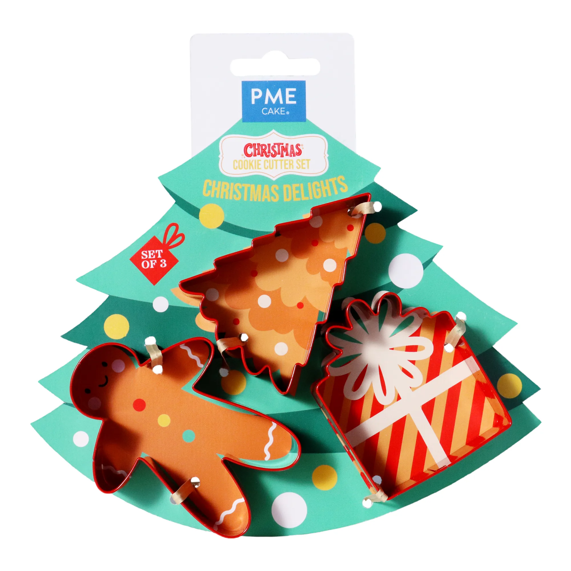 PME Christmas Delights Cookie Cutters, Set of 3