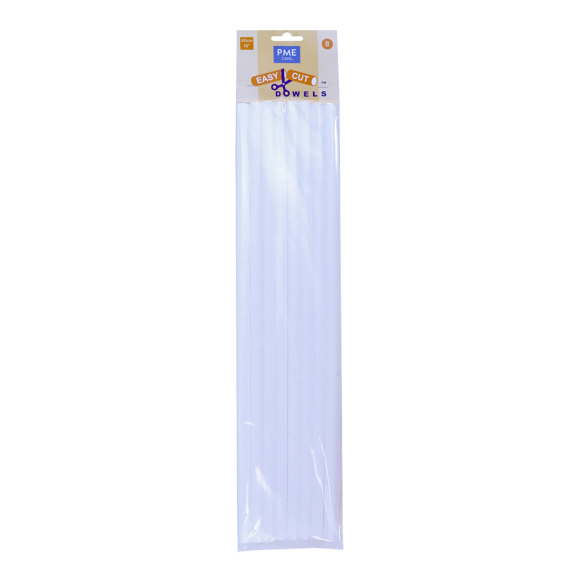 PME Easy Cut Dowel Rods, Pack of 8