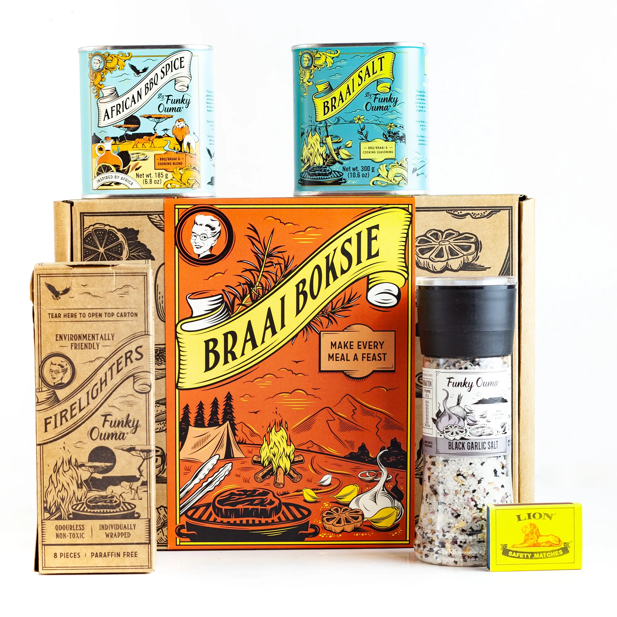 Funky Ouma Braai Boksie Gift Set