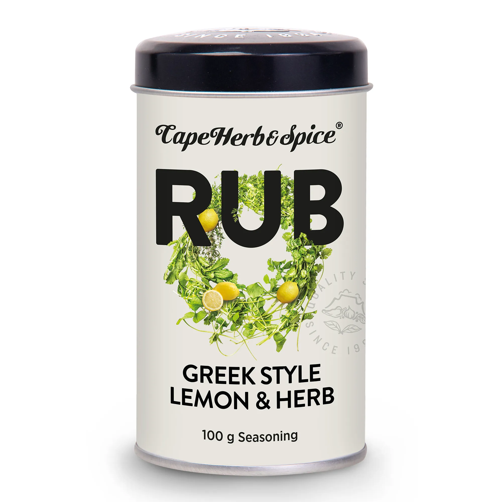 Cape Herb & Spice Greek Lemon & Herb Rub, 100g