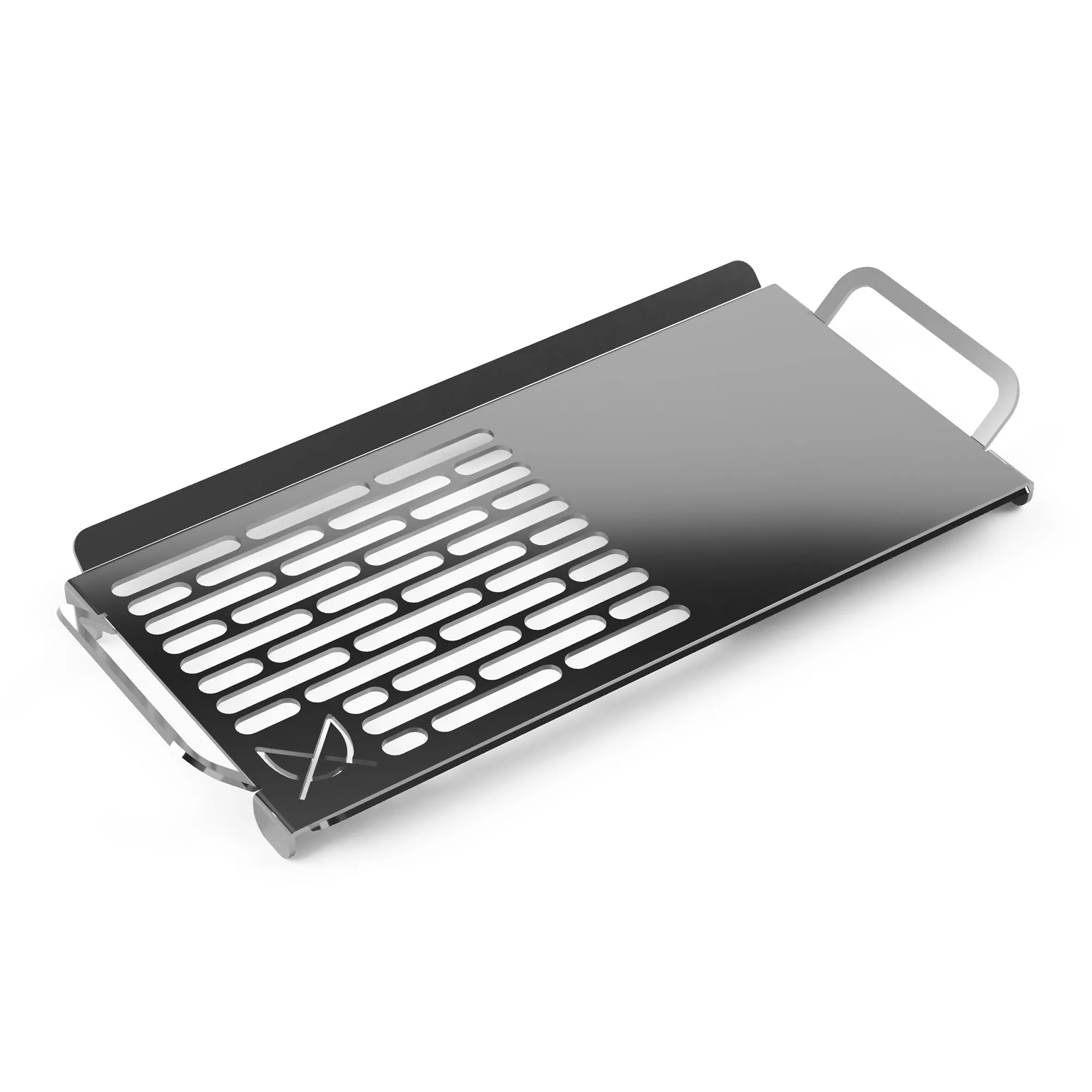 Pretzel Stainless Steel Fire Pit Grill Skillet
