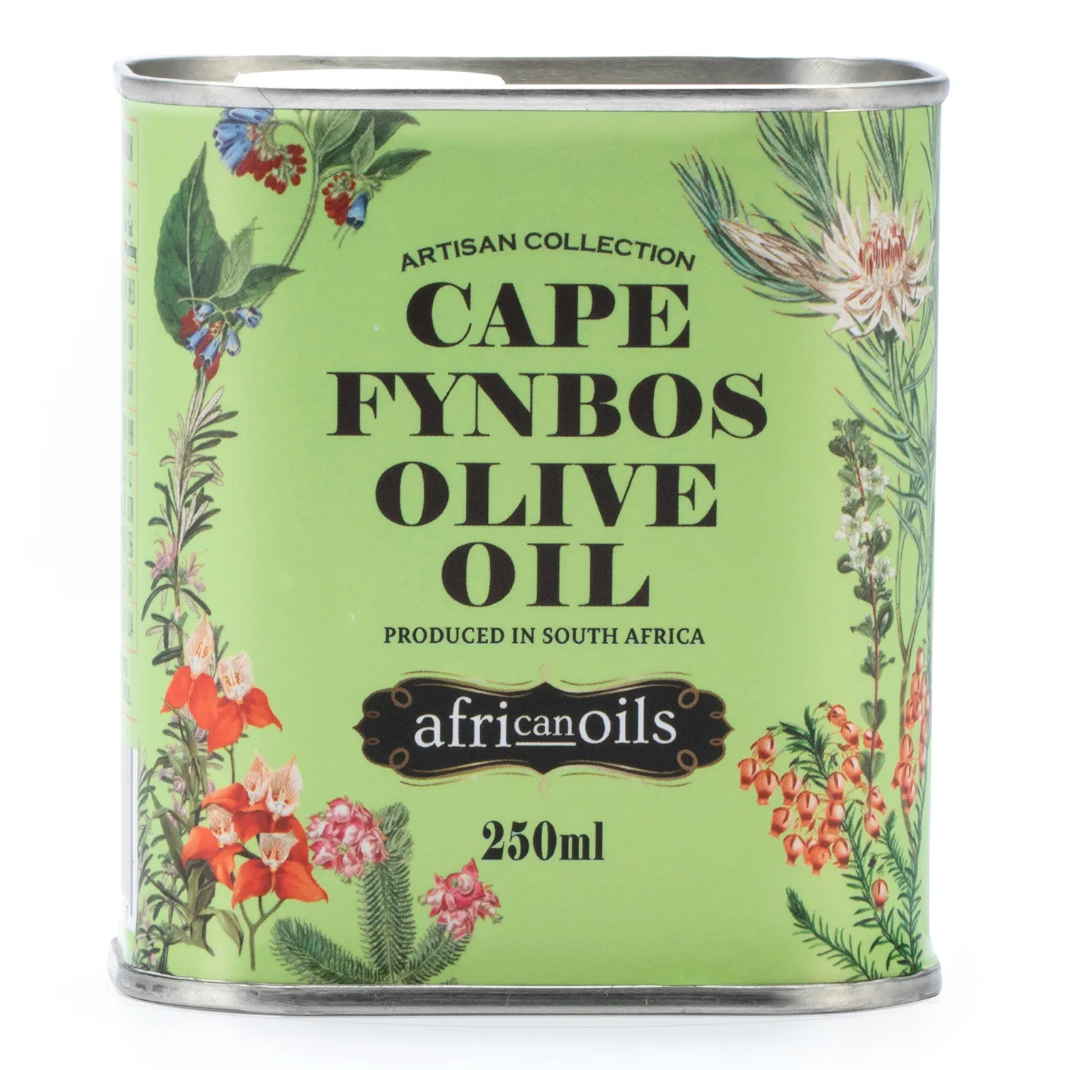 African Oils Extra Virgin Cape Fynbos Olive Oil, 250ml