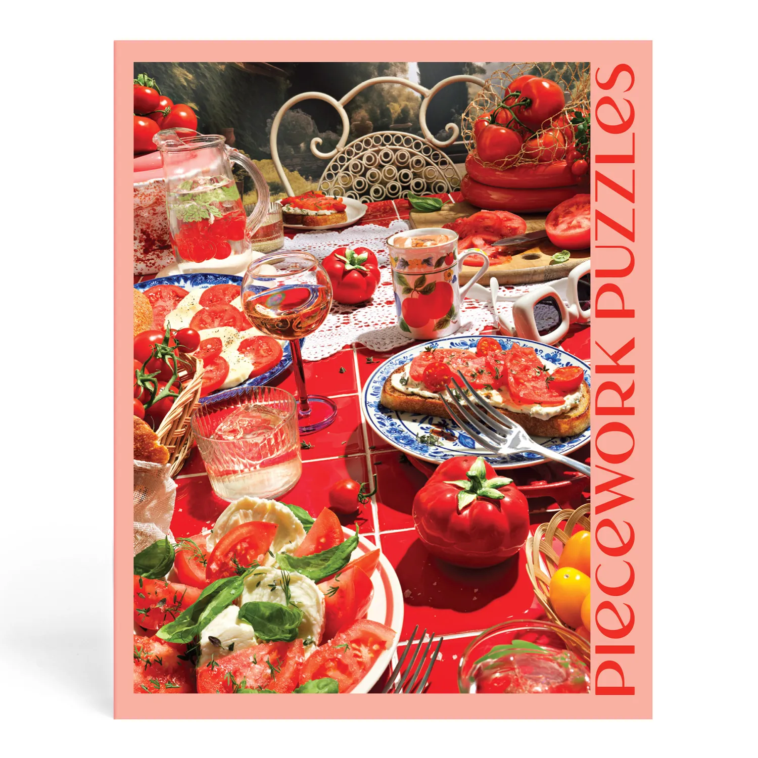 Piecework Puzzles Tomato Tomatho 1000-Piece Puzzle