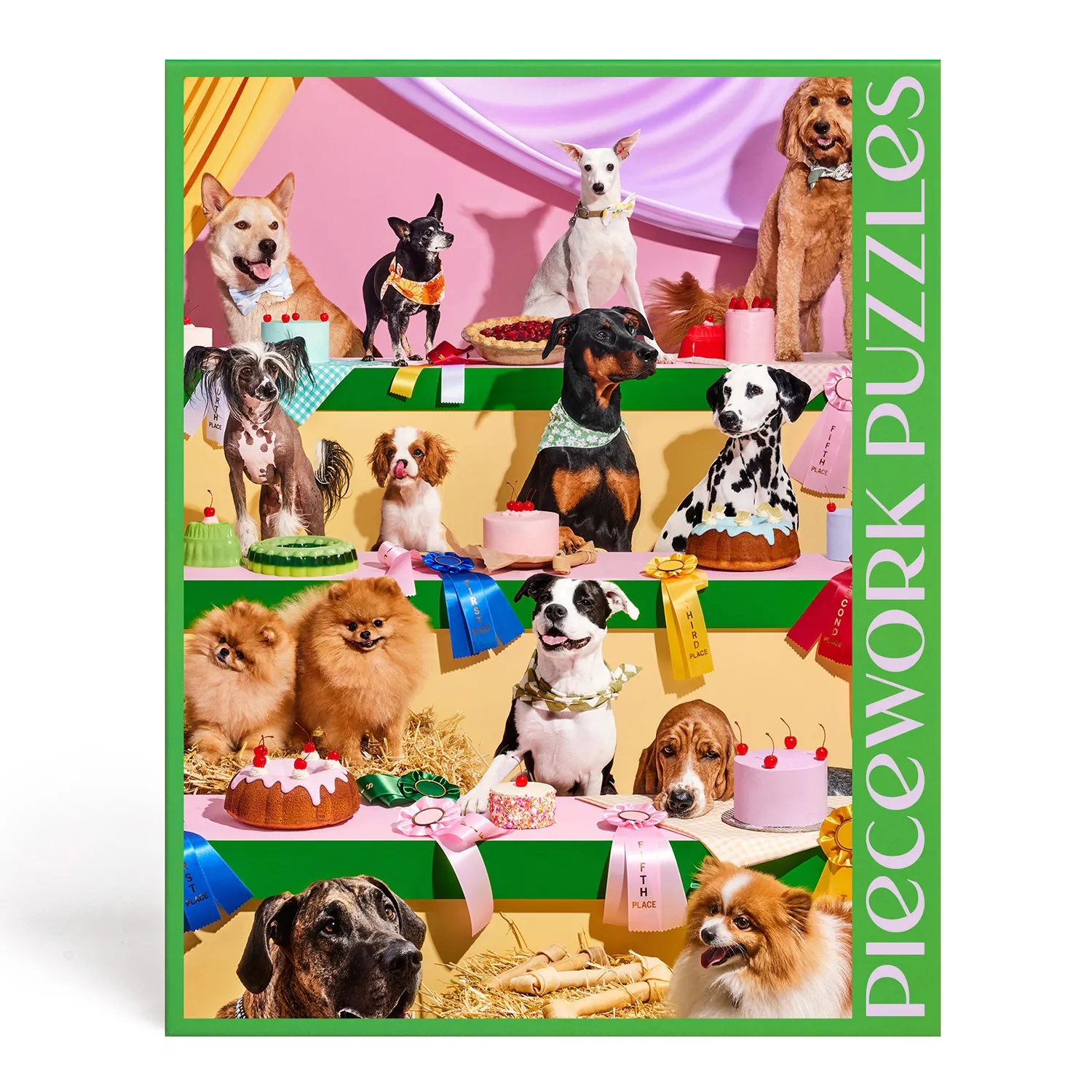 Piecework Puzzles Top Dog 1000-Piece Puzzle
