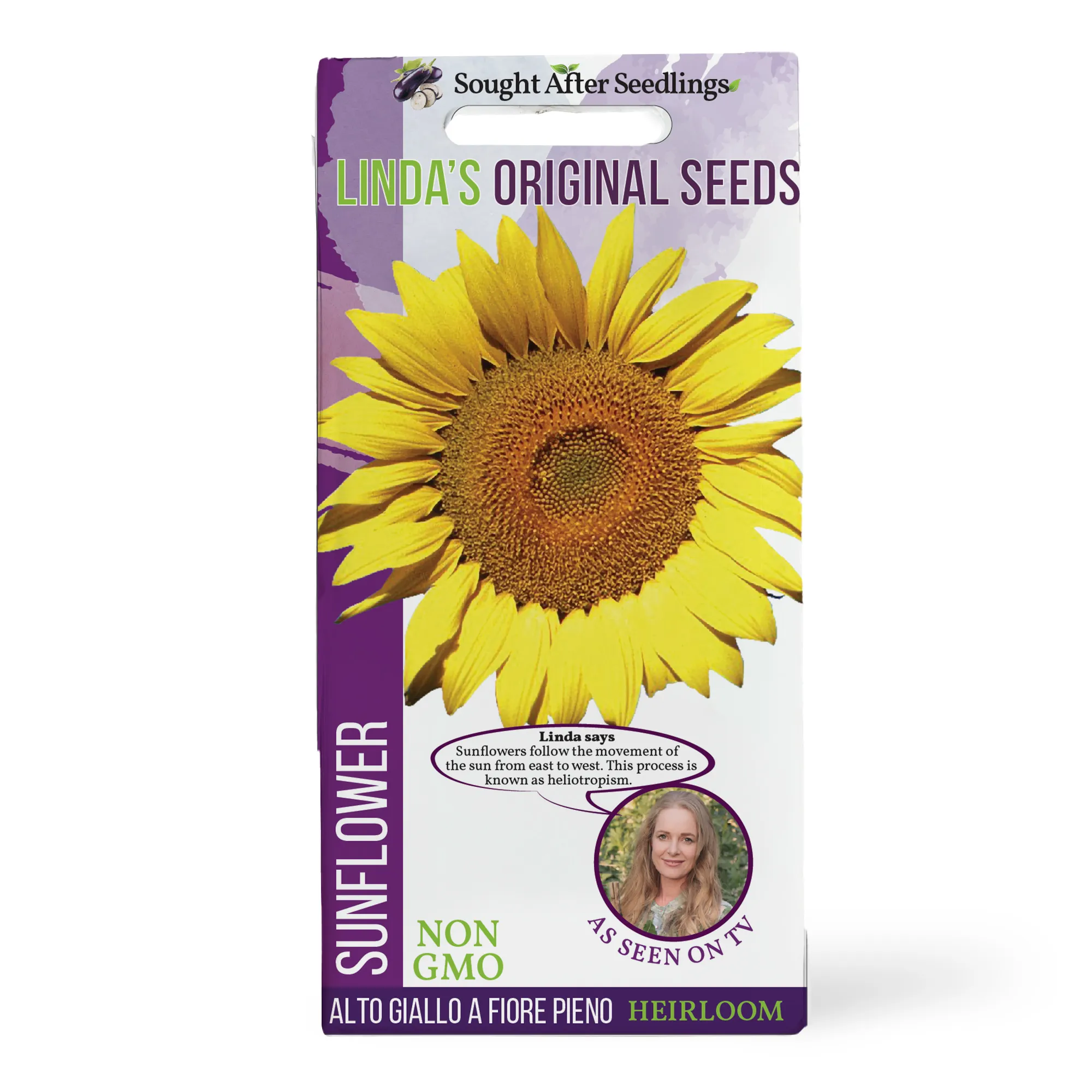 Linda's Seeds Alto Gialo Sunflower Seeds