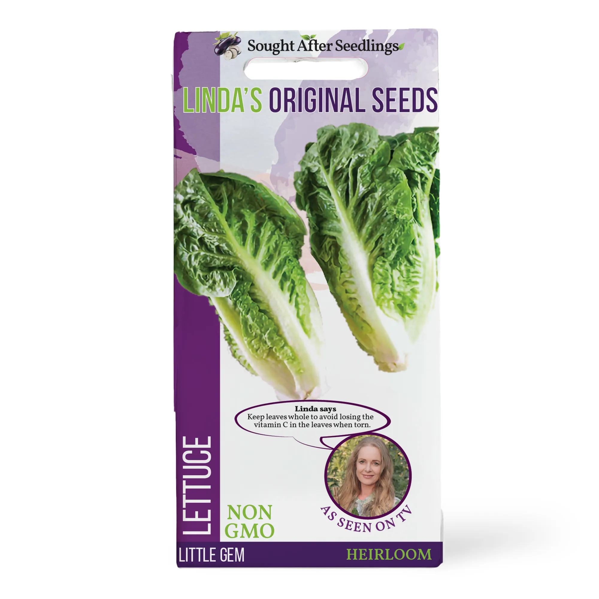 Linda's Seeds Little Gem Lettuce Seeds