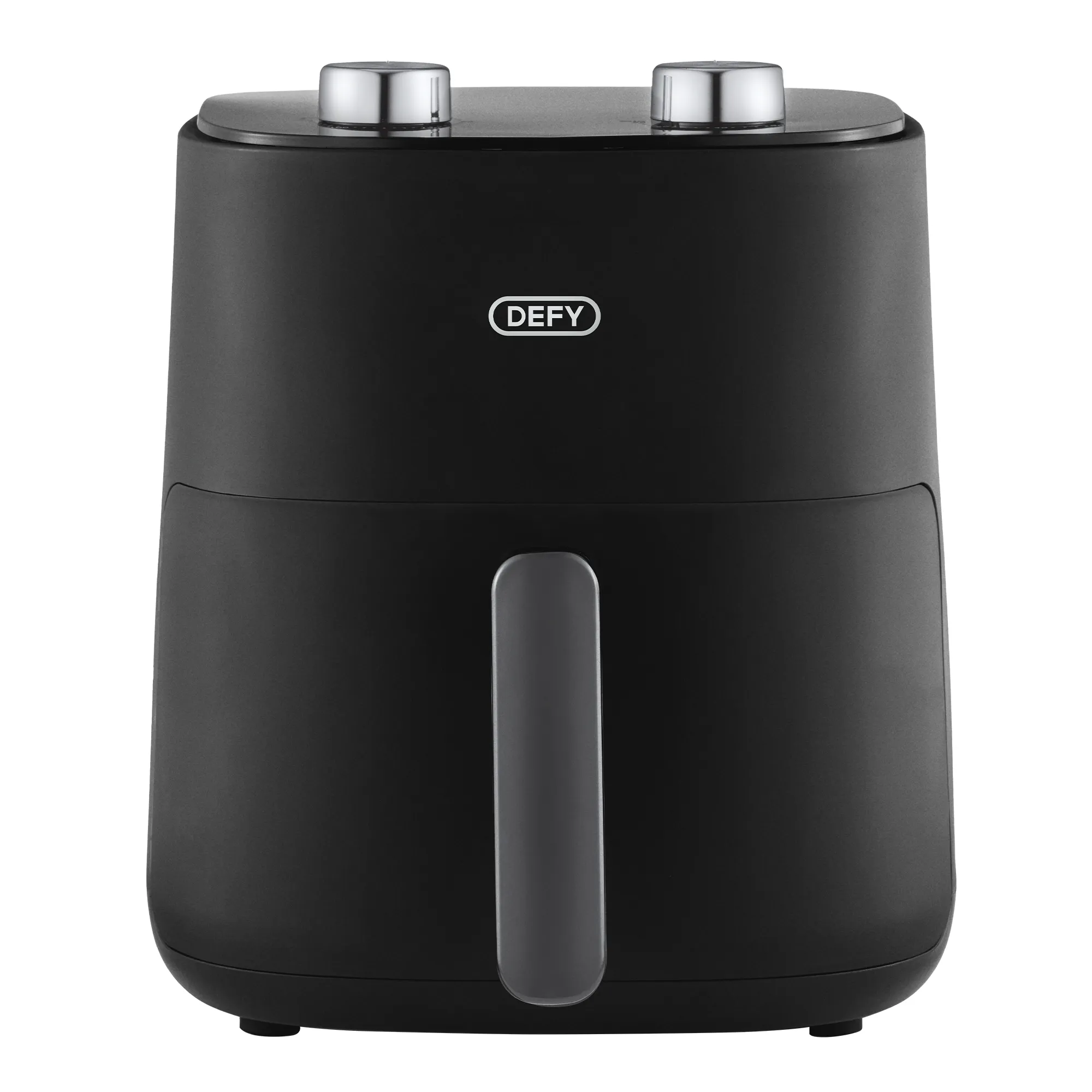 Defy Black and Silver Manual Airfryer, 4.7L