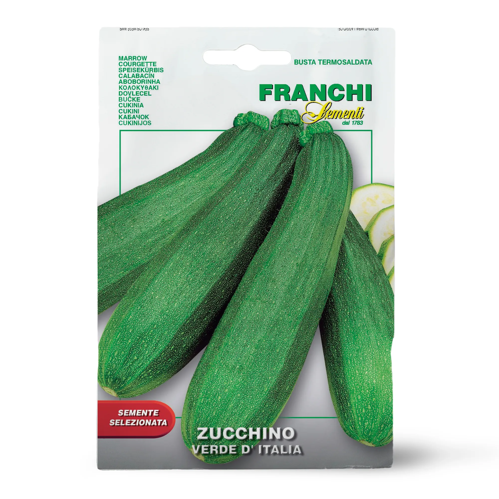 Franchi Sementi Seeds Verde D'Italia Marrow Seeds, 5g