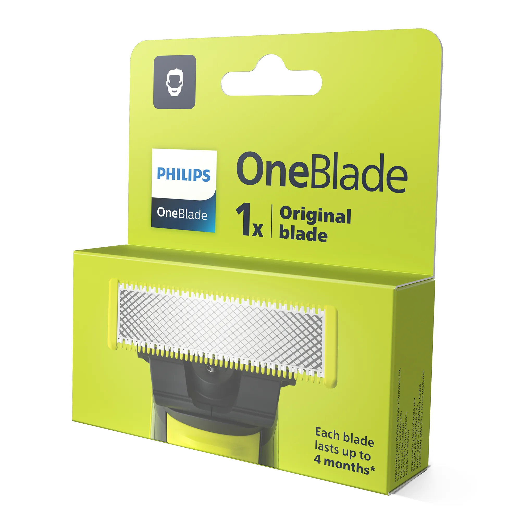 Philips OneBlade Replacement Blades for OneBlade Face & Body Shaver