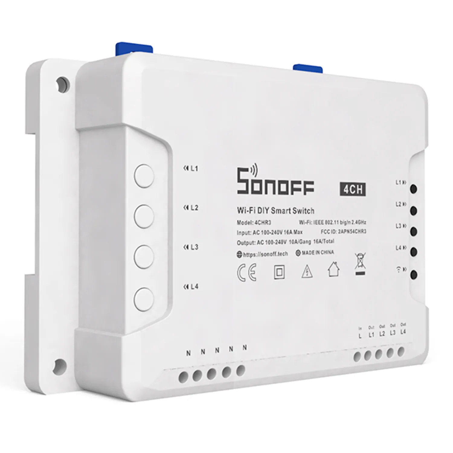 Sonoff 4CH R3 Wi-Fi Smart Switch