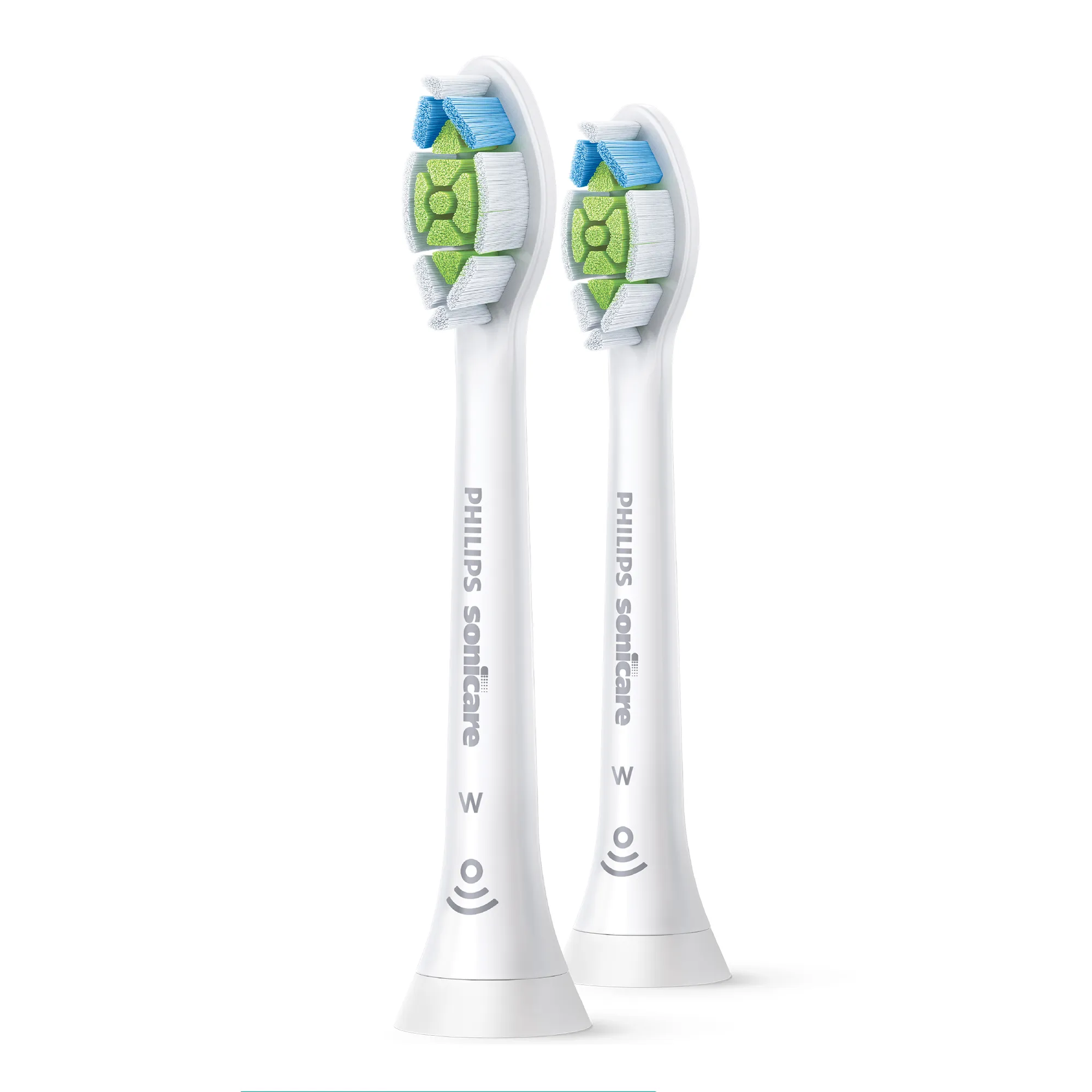 Philips Replacement Optimal White Toothbrush Heads for Sonic Toothbrush, Pack of 2