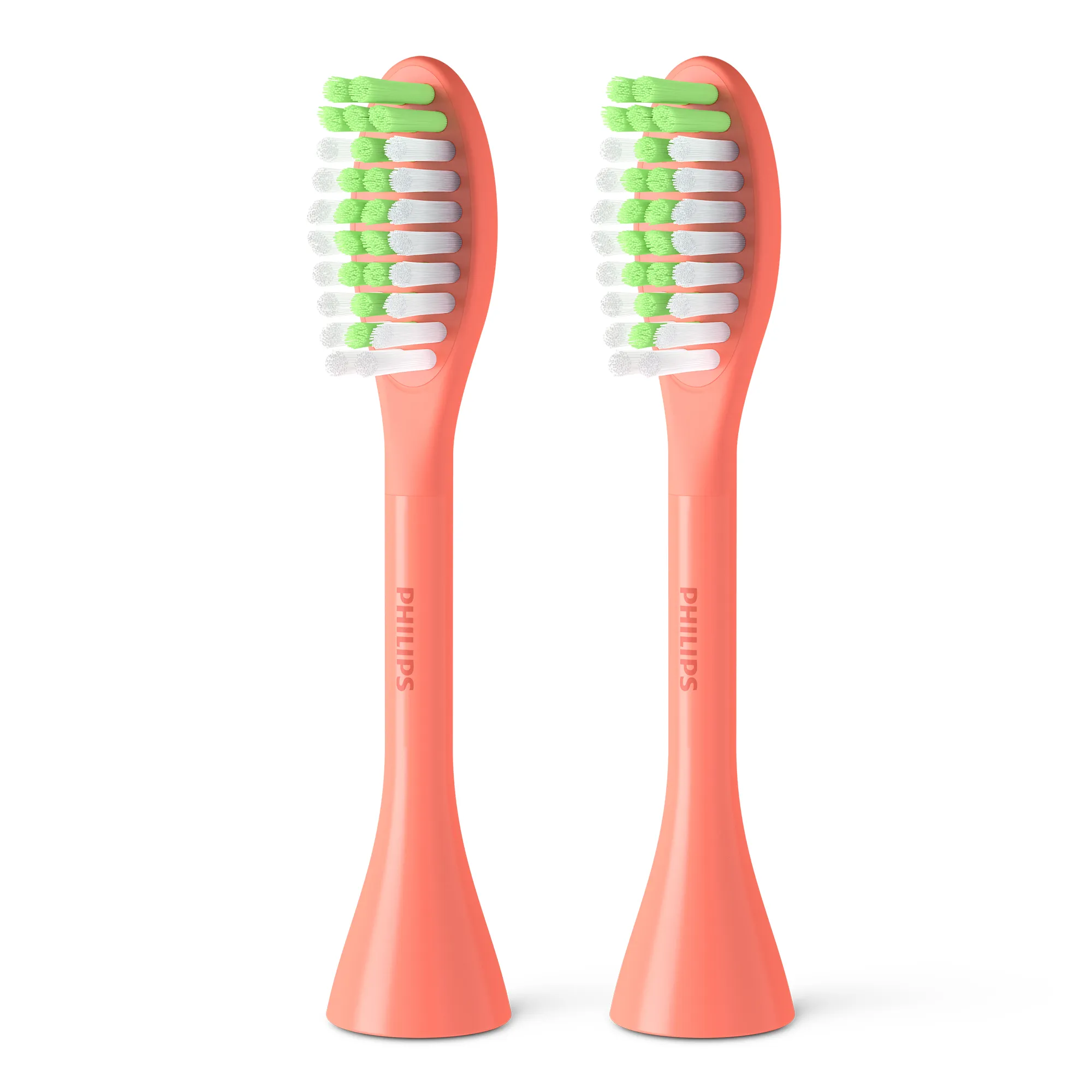 Philips Replacement Standard Brush Heads for Philips One Electric Toothbrush, Pack of 2