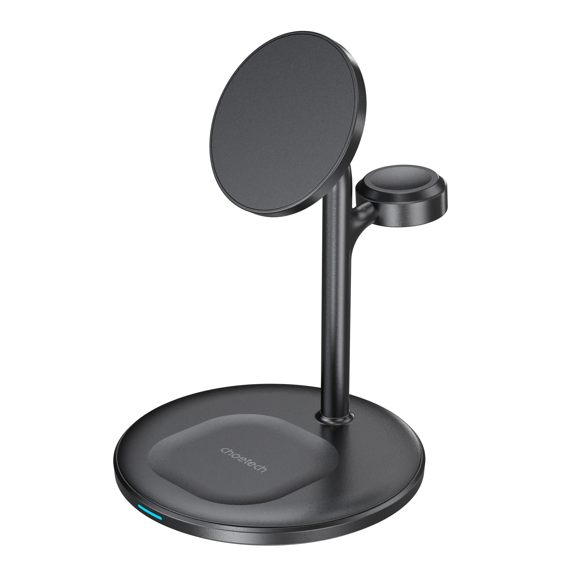 Choetech QI2 Fast Wireless 3-in-1 Magnetic Charging Stand, 15W