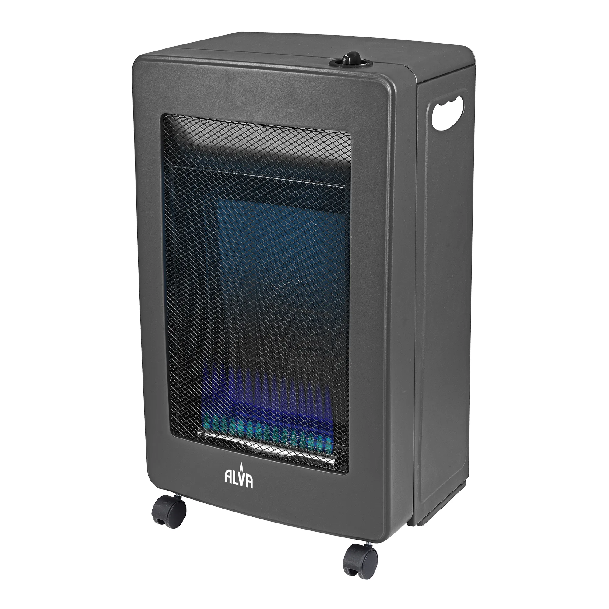 Alva Blue Flame Black Convection Gas Heater