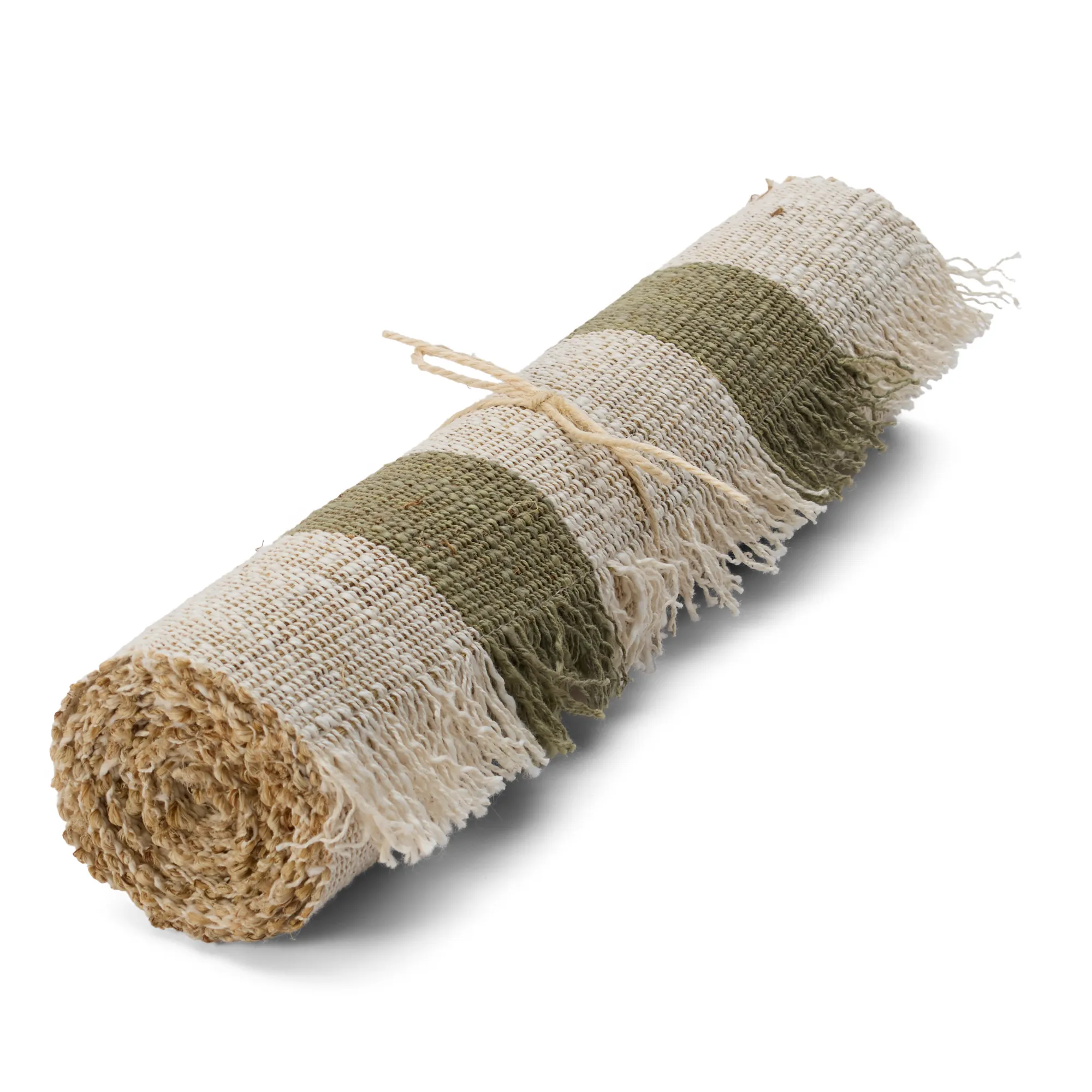 Humble & Mash Ramie Striped Runner, 220cm