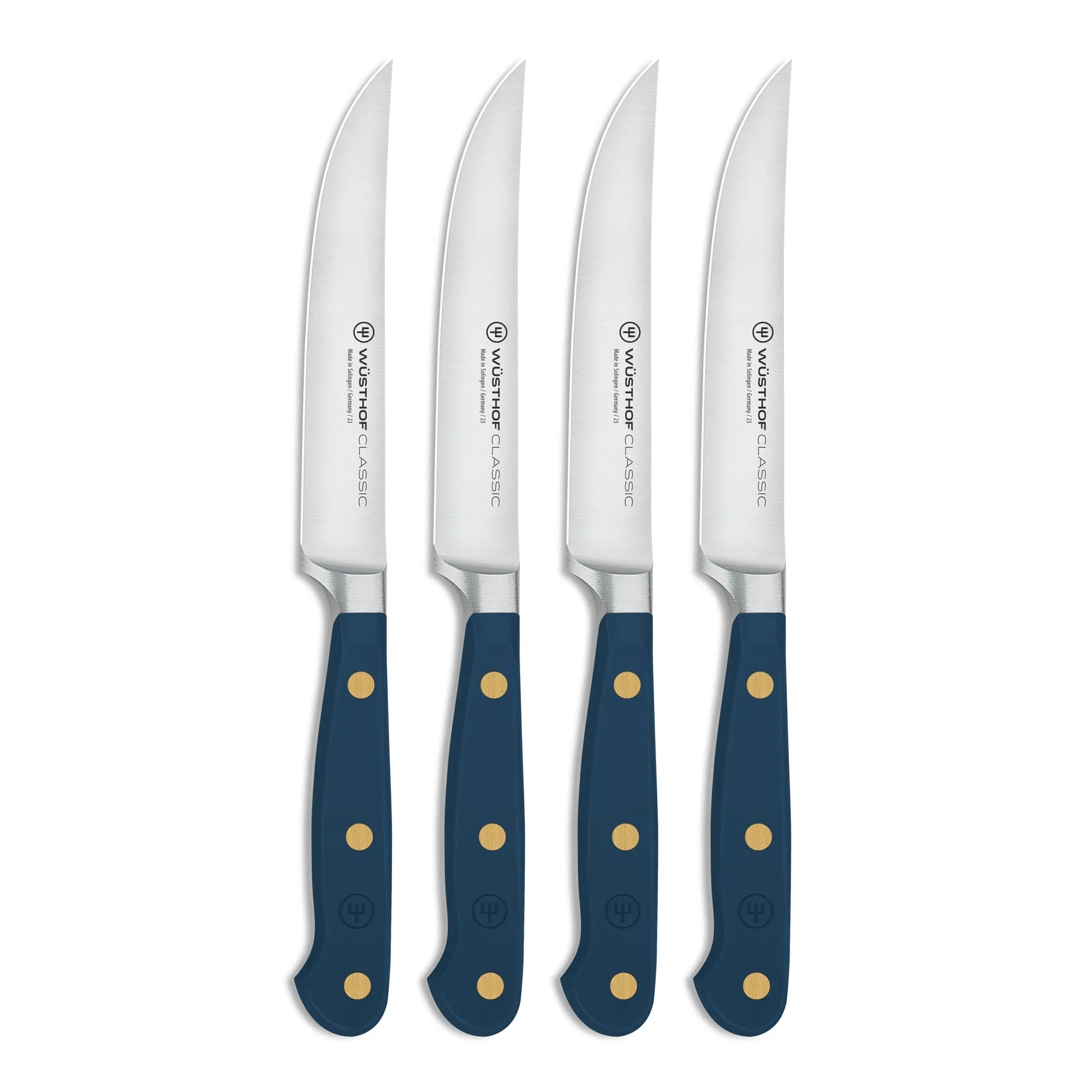 Wusthof Classic Colours Wild Blueberry Steak Knives Set, 4-Piece