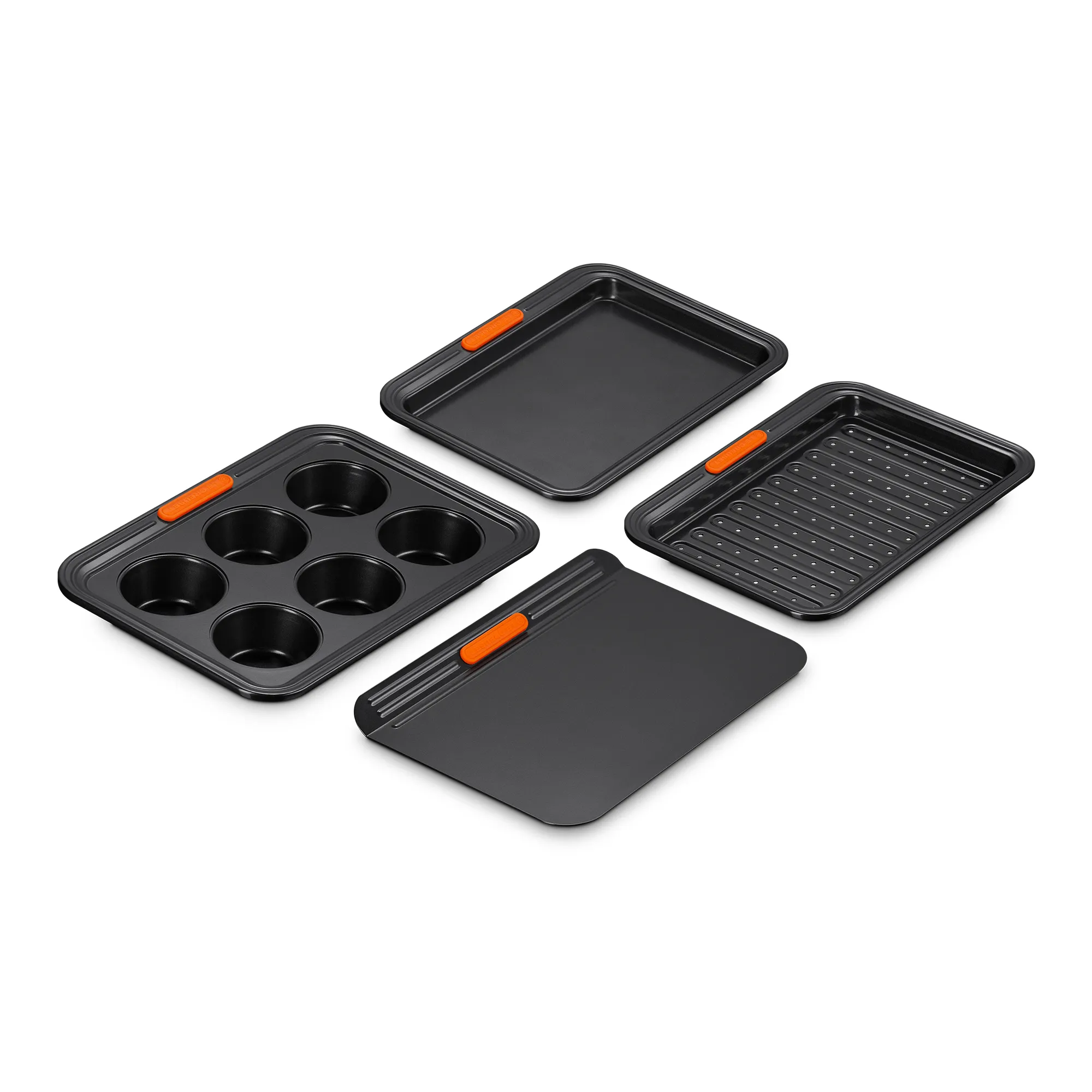 Le Creuset Non-Stick Mini Bakeware Set, 4-Piece