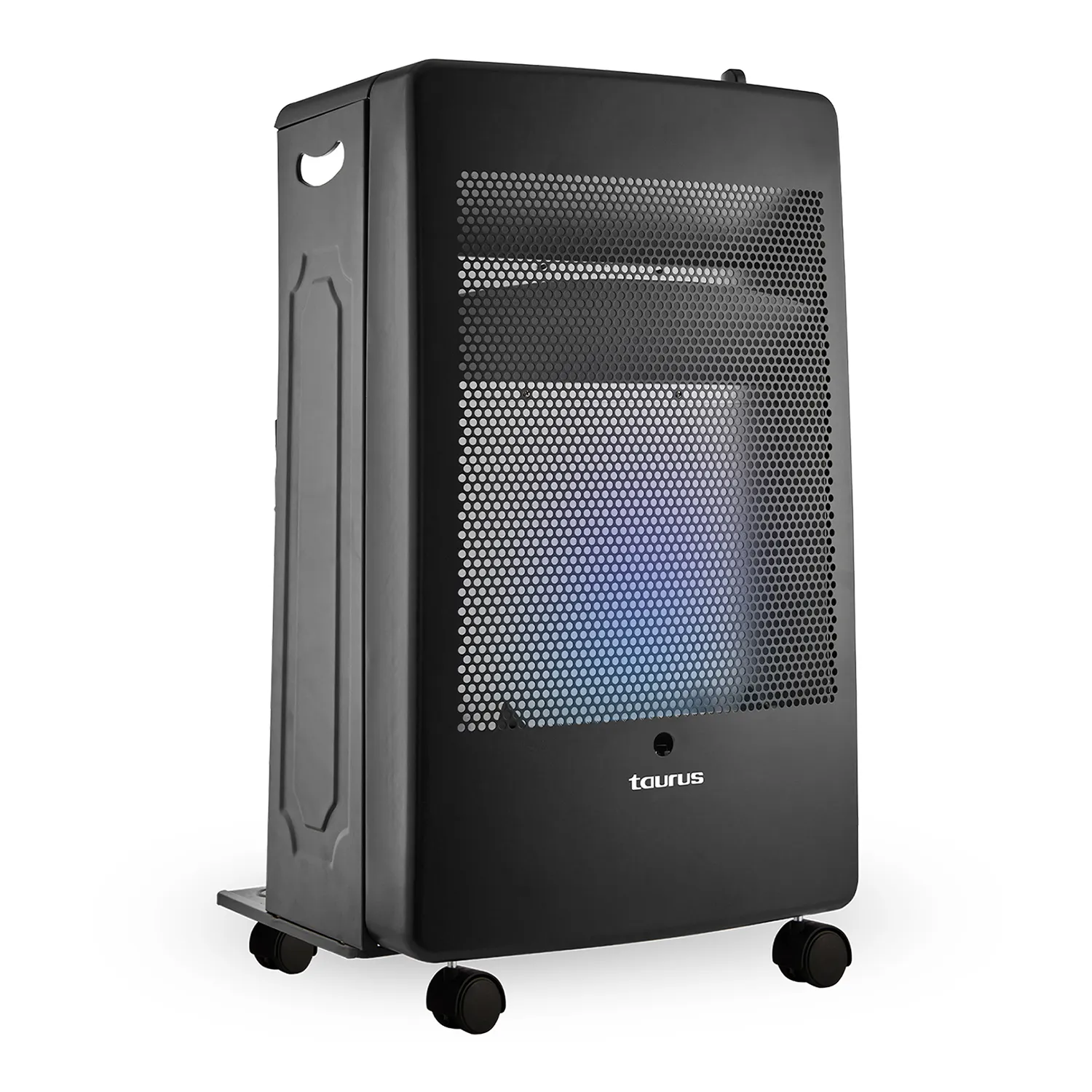 Taurus Steel Black Blue-Flame Gas Heater, 3.8kW