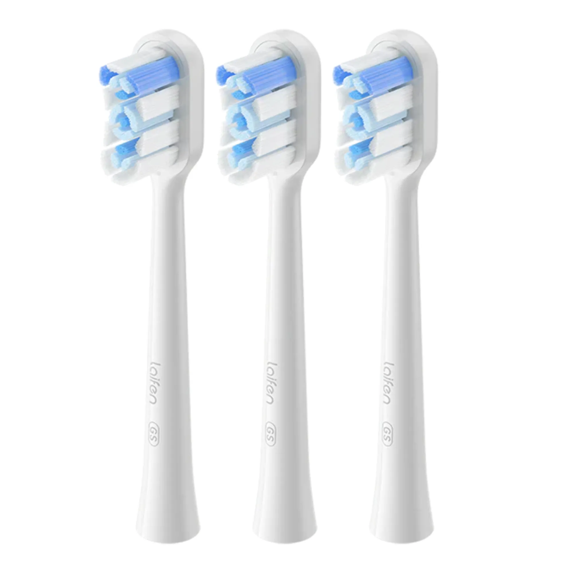 Laifen Super Clean Replacement Brush Heads for Laifen Wave Electric Toothbrush, Pack of 3