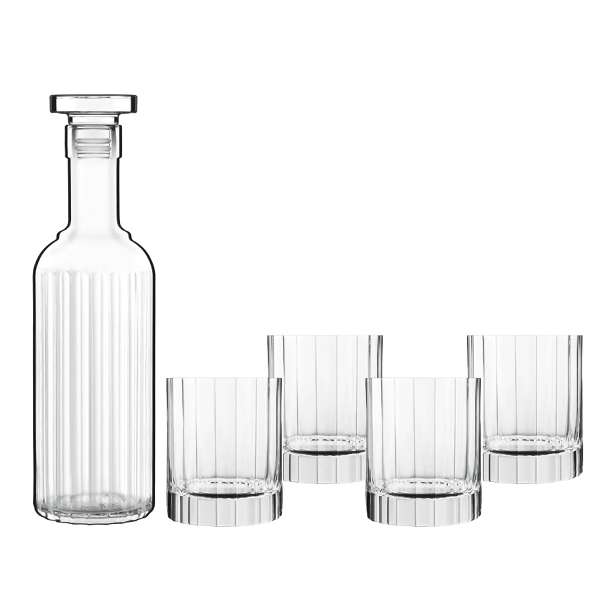 Luigi Bormioli Bach Whisky Set, Set of 5