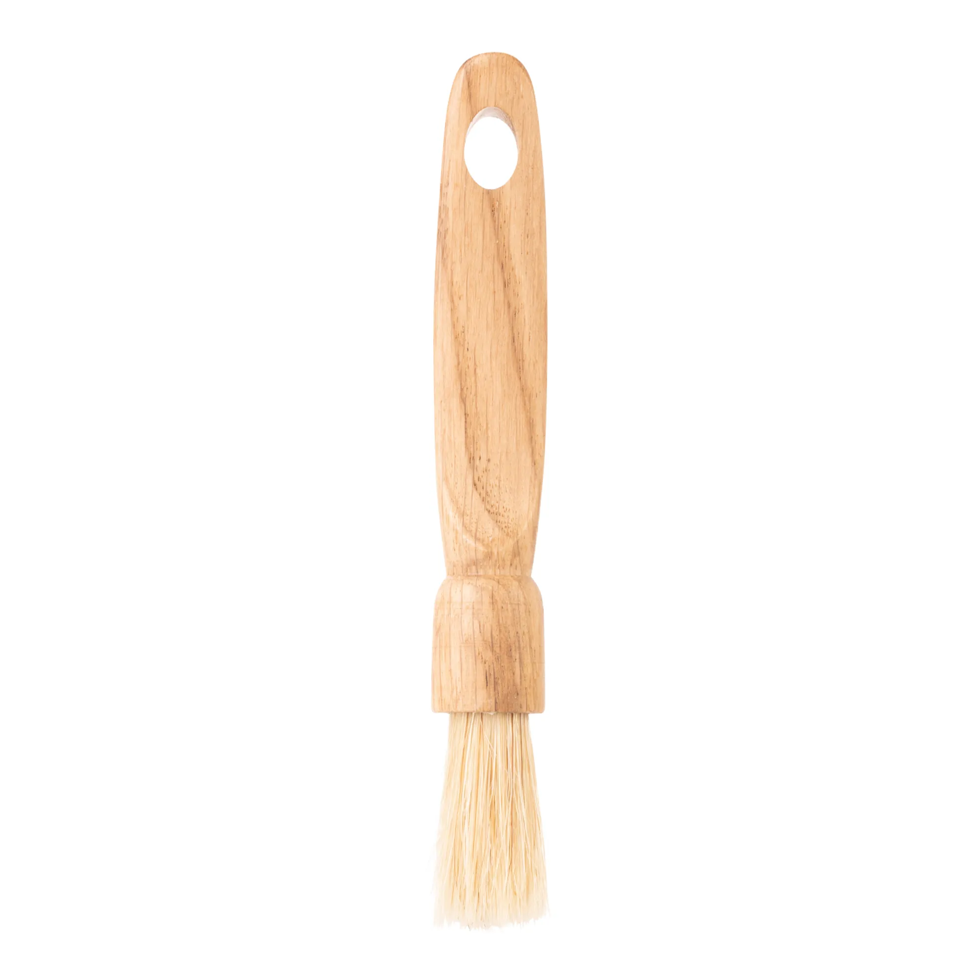 Kitchen Pantry Pastry Brush with Oak Handle