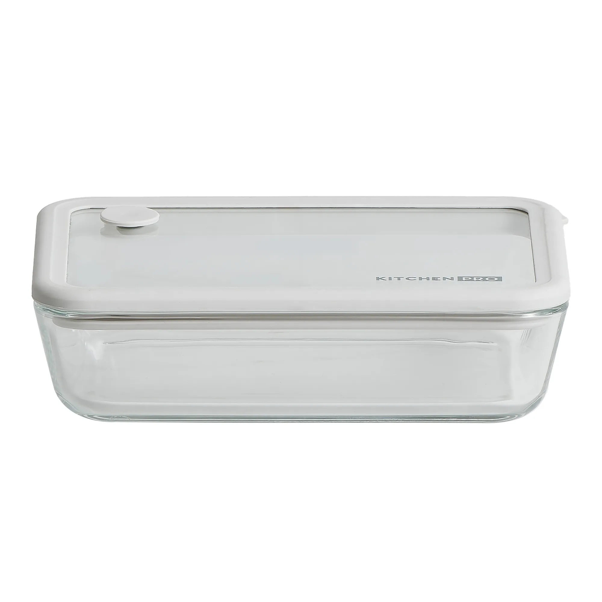Kitchen Pro Airlock Rectangular Glass Container